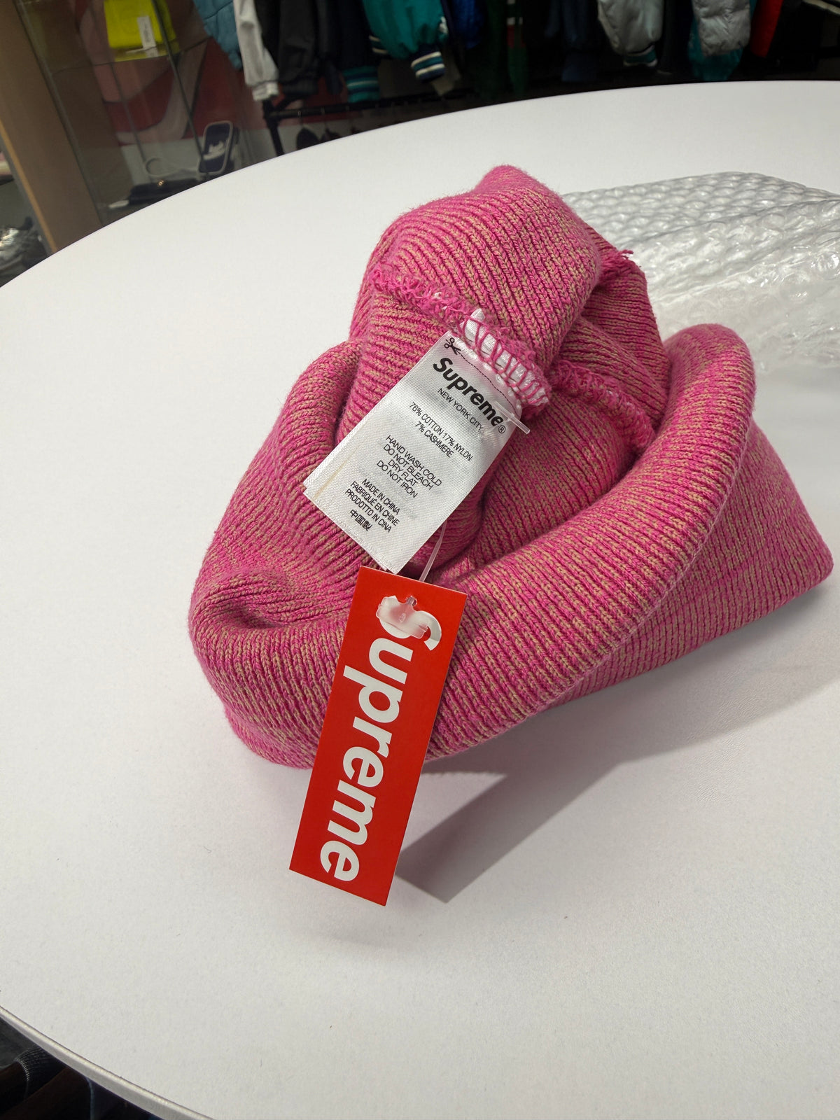 New Supreme Big Logo Beanie (FW21)