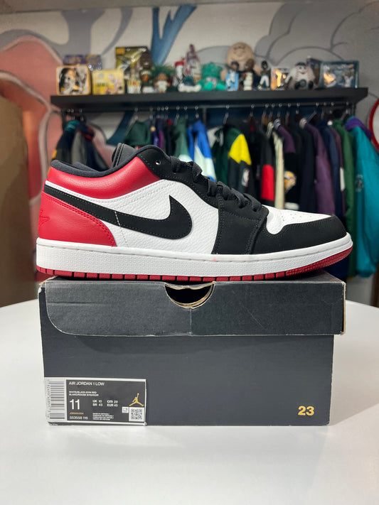 Preowned Jordan 1 Low Black Toe (2019)