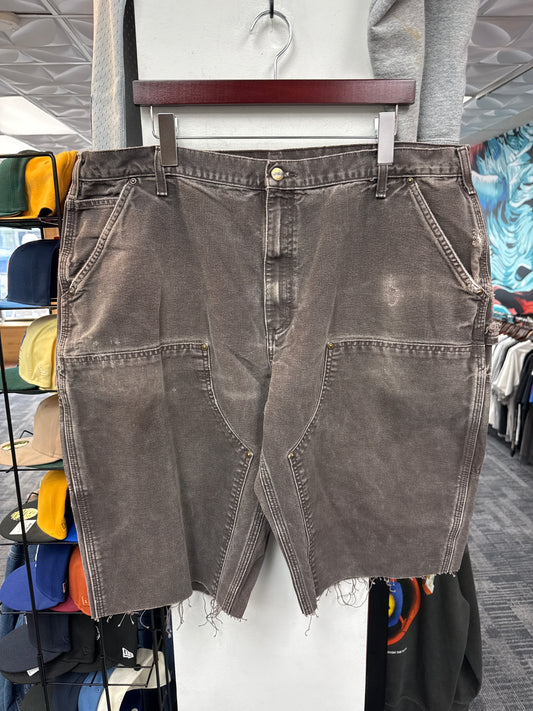 Carhartt Double Knee Cut Off Shorts (Brown)