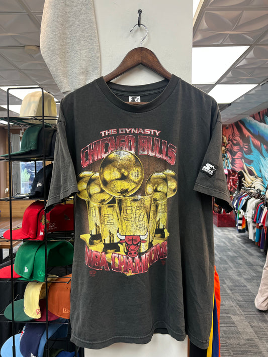 Vintage Chicago Bulls Championship Tee