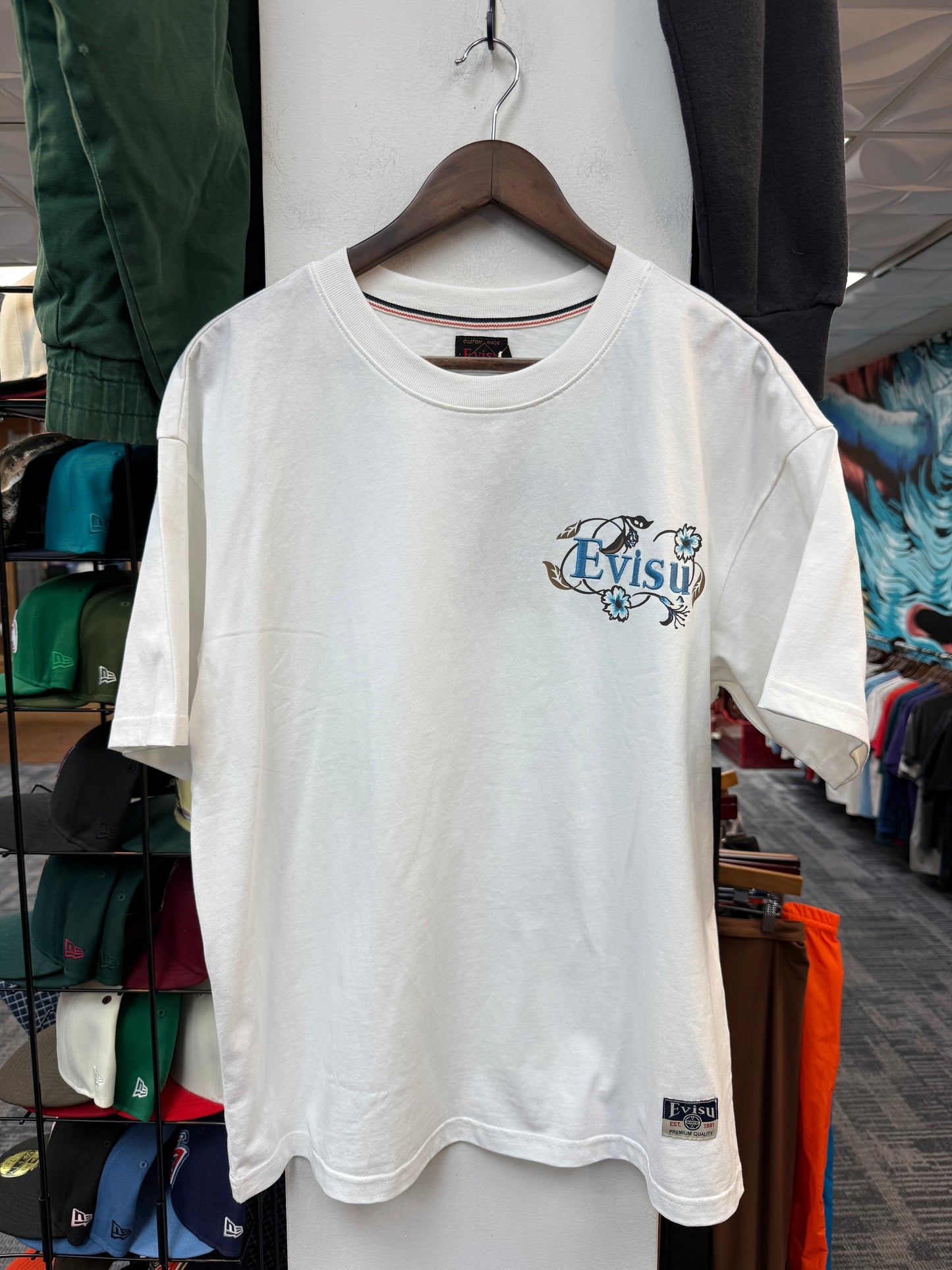 New Evisu Floral Daicock Tee