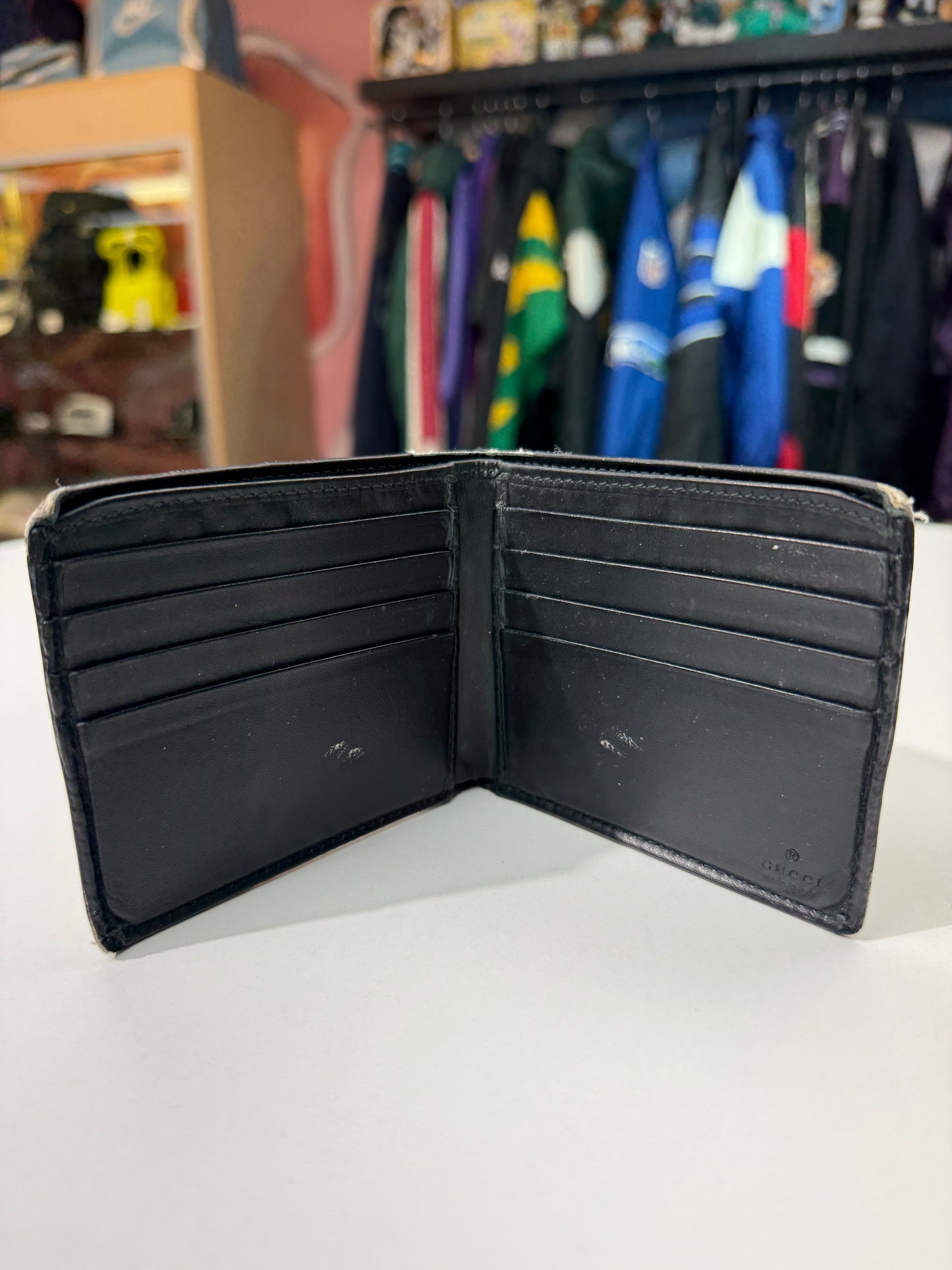 Gucci GG Supreme Kingsnake Bifold Wallet