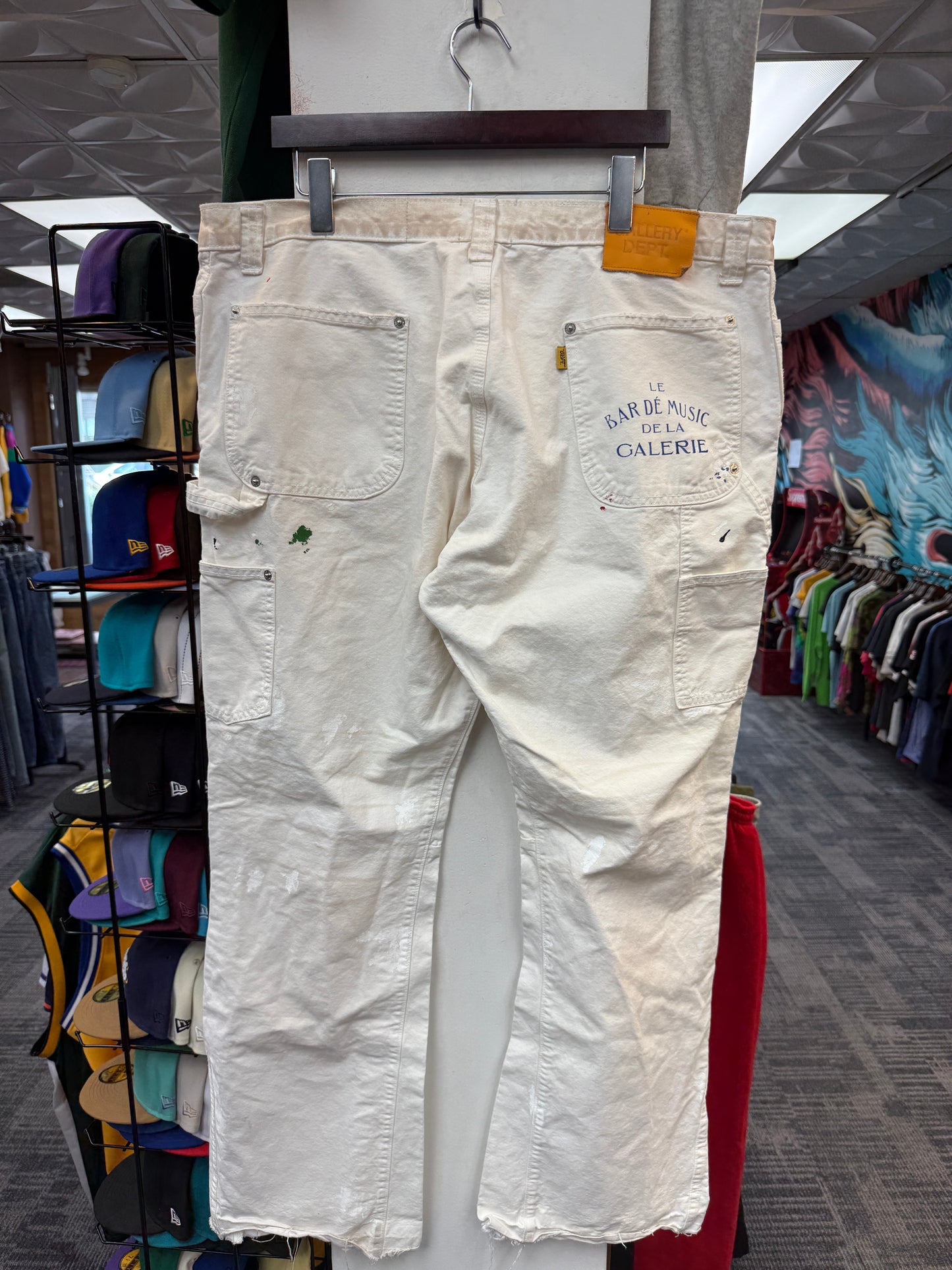Gallery Dept. Le Bar De Music Painted Carpenter Flare Pants