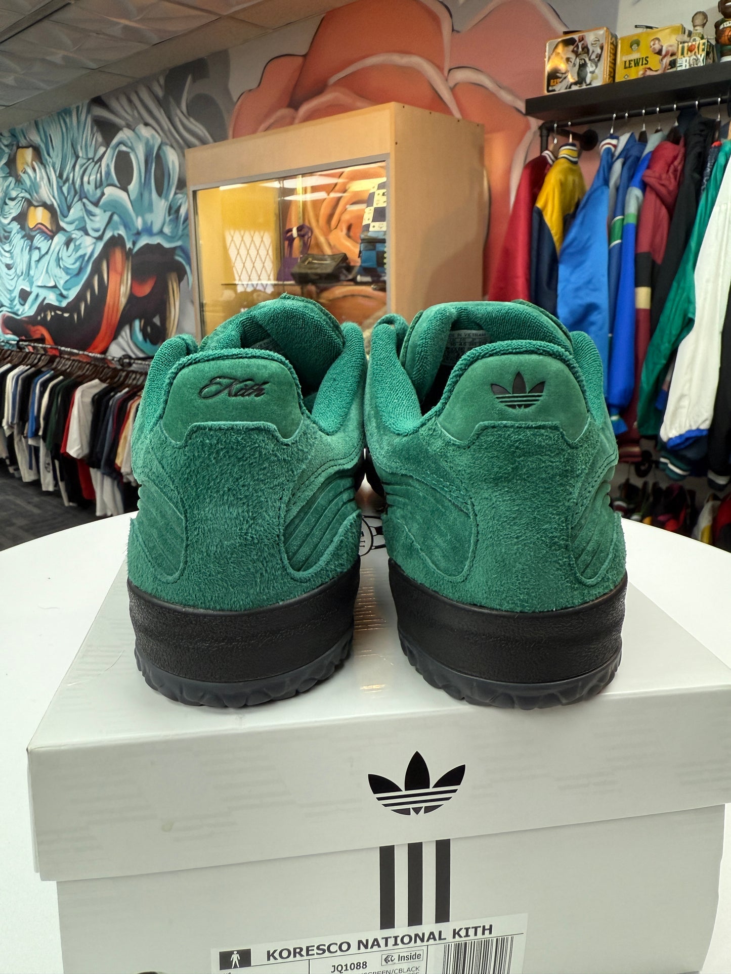 Preowned Kith Scarab Black Adidas Koresco National