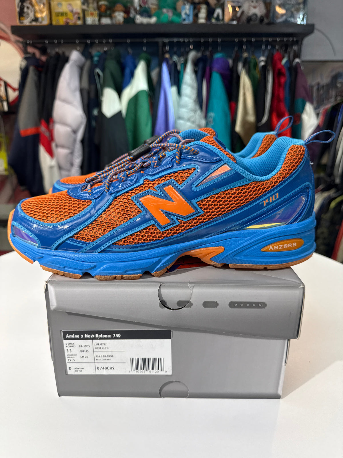 Preowned New Balance 740v2 Aminé Benson Tech