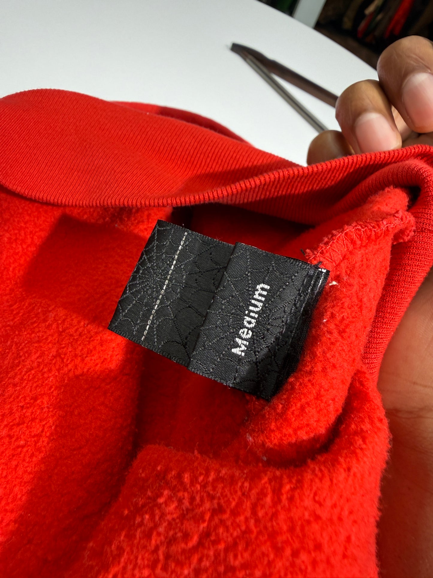 Sp5der P*NK Red V2 Hoodie