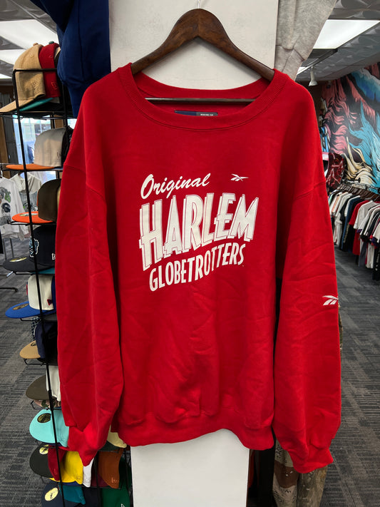 Reebok Harlem Globetrotters Red Crewneck