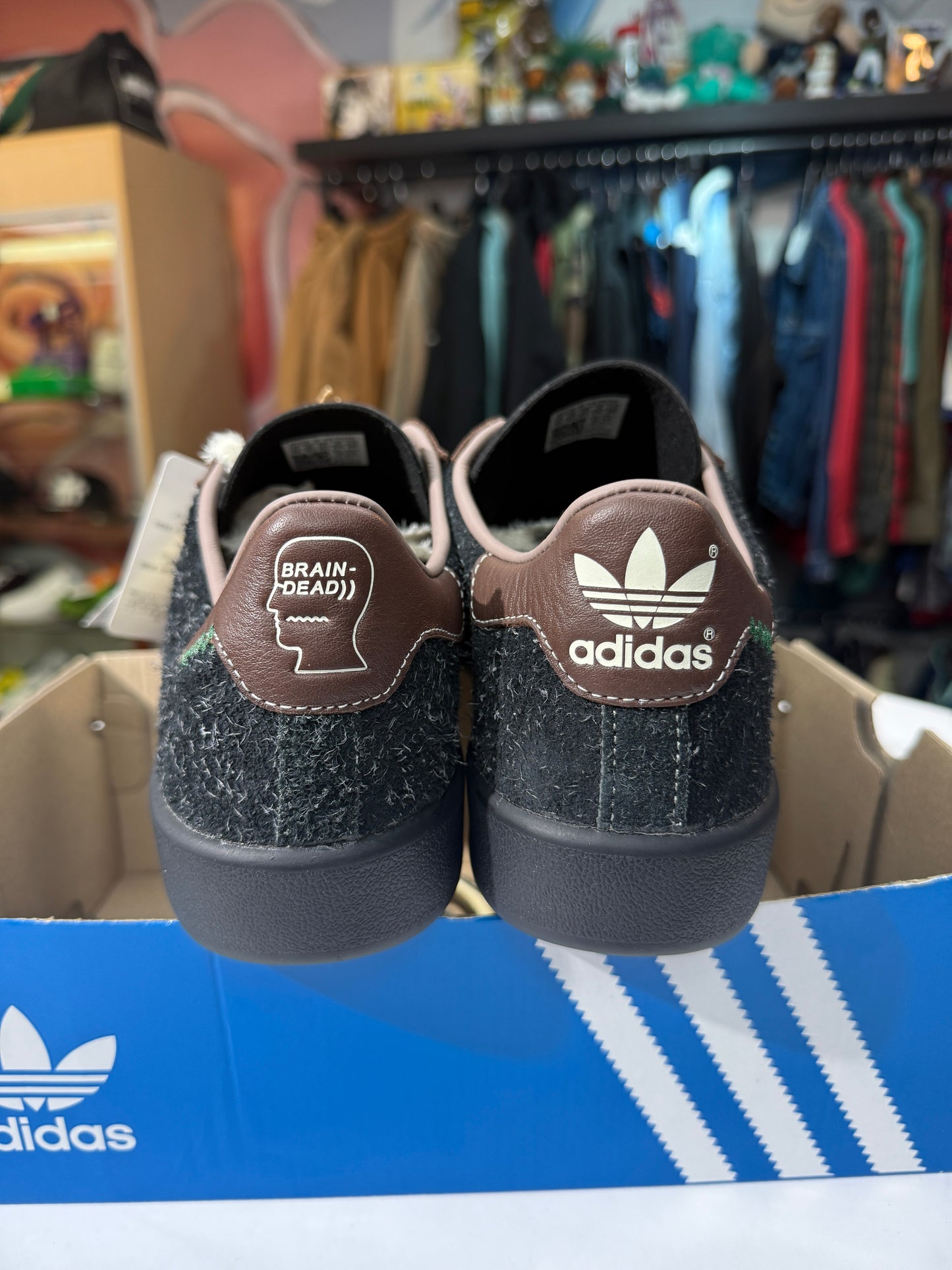 New Forest Hills Adidas Brain Dead Black