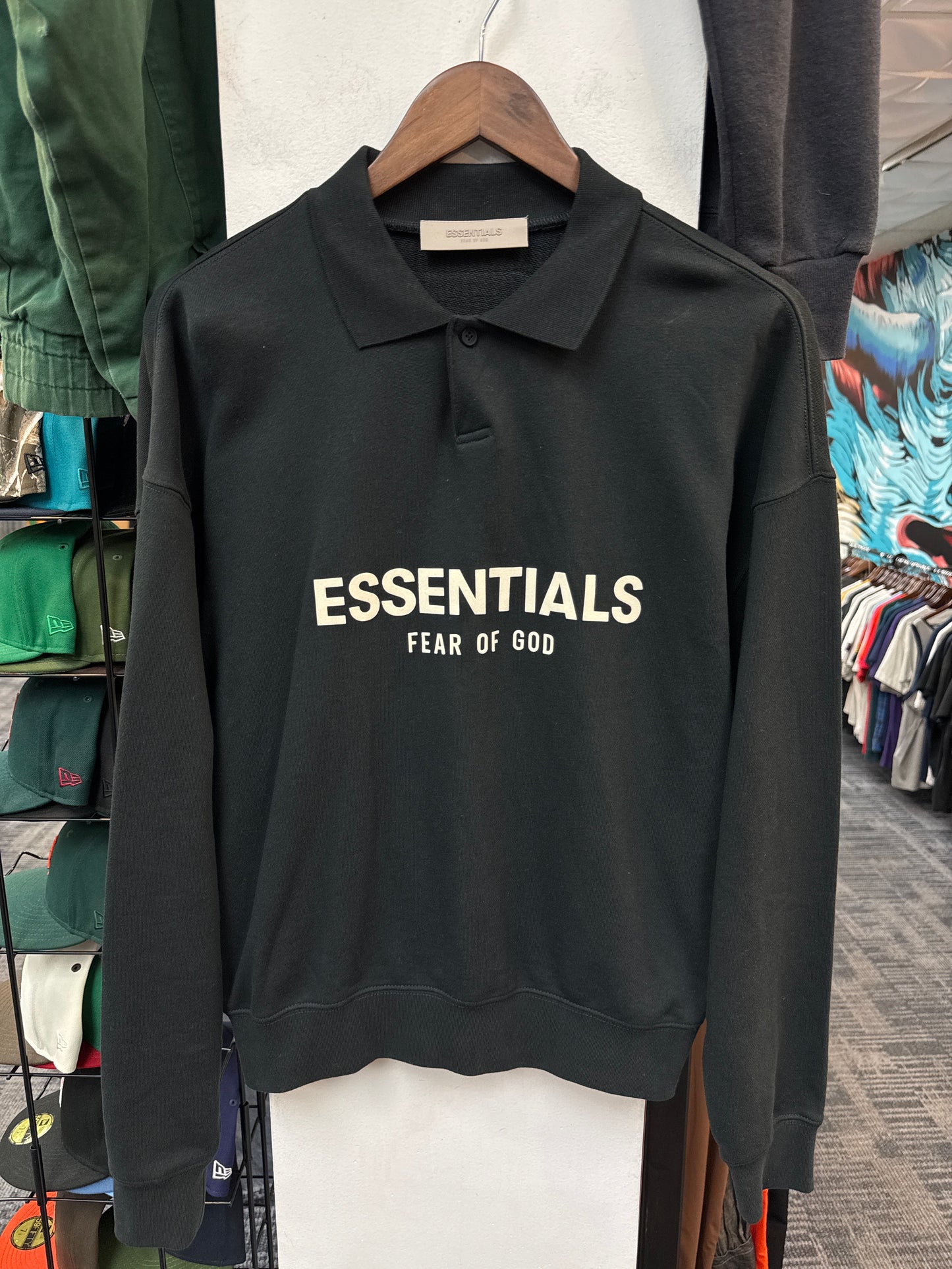 Fear of God Essentials Longsleeve Polo