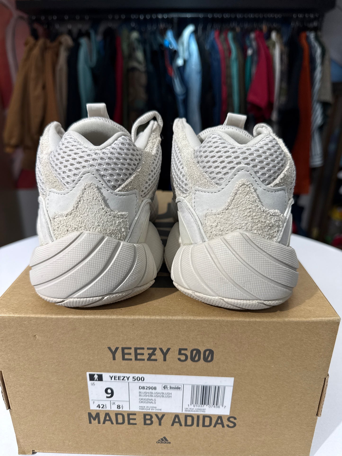 Preowned Adidas Yeezy 500 Blush