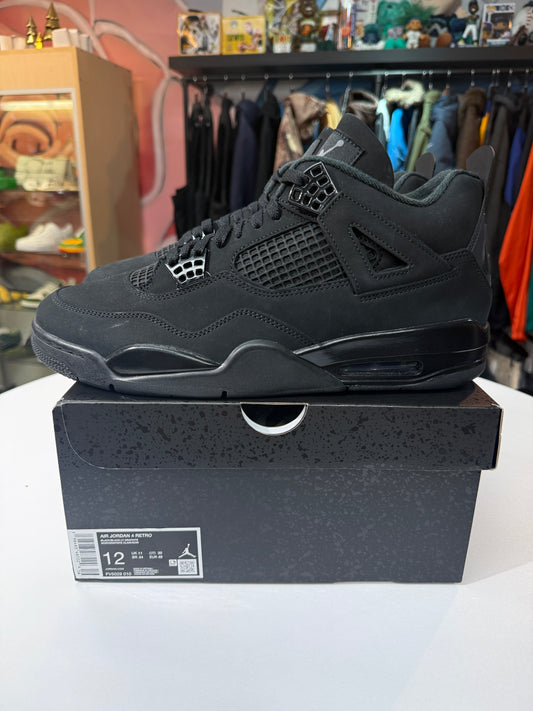 New Black Cat Jordan 4 (2025)