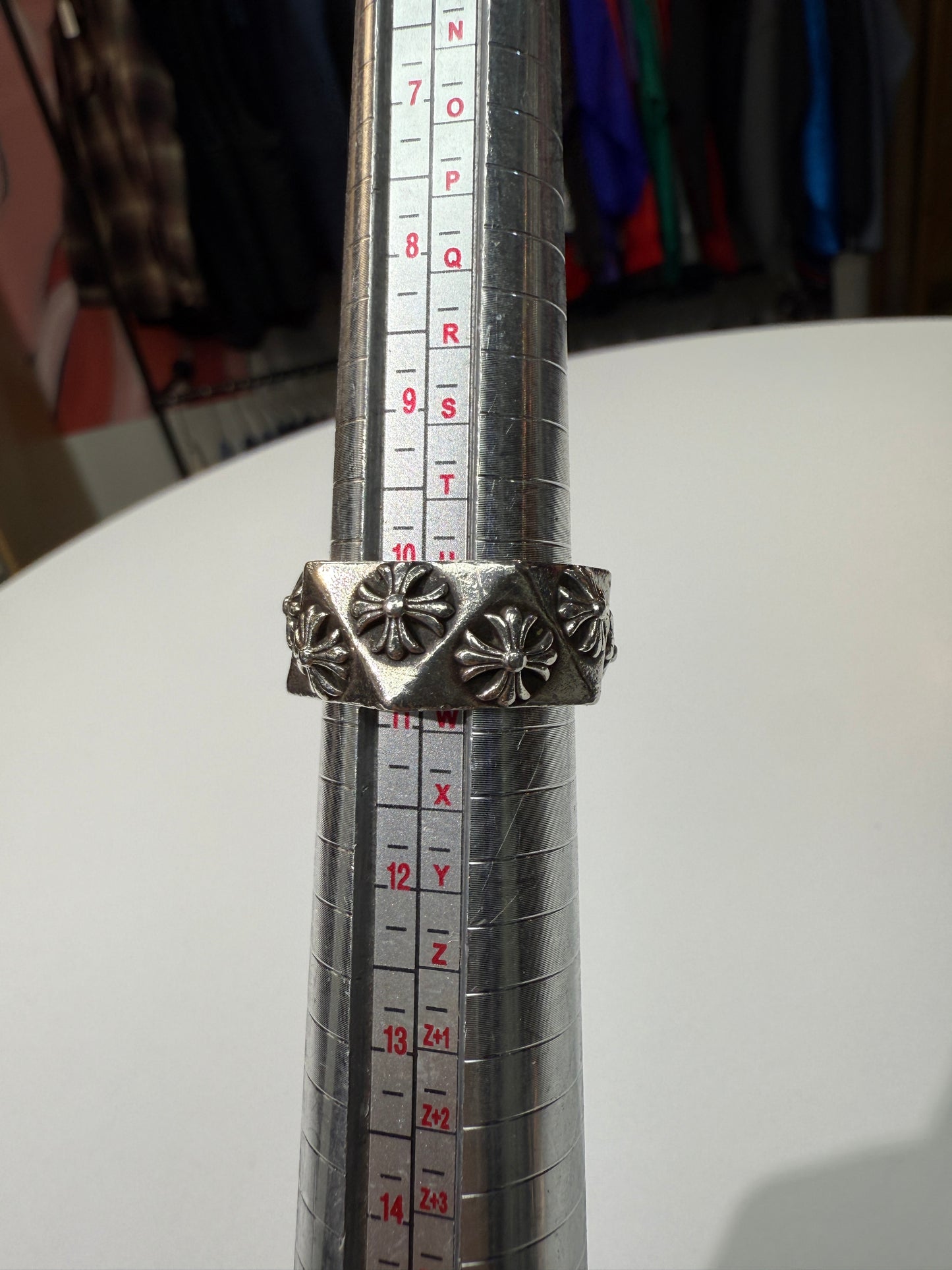 Chrome Hearts Pentagon Plus Ring