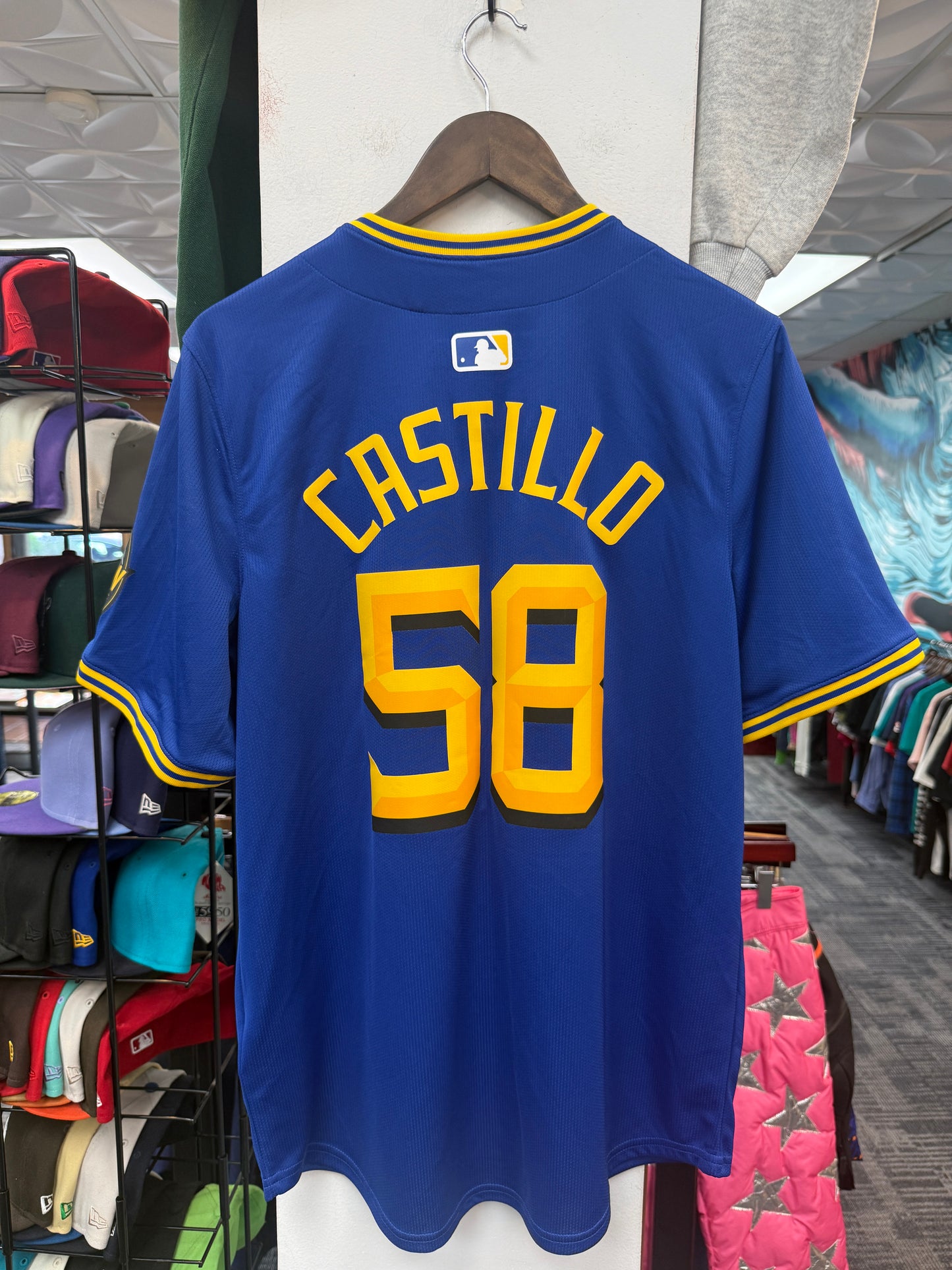 New Nike Mariners Luis Castillo City Connect Jersey