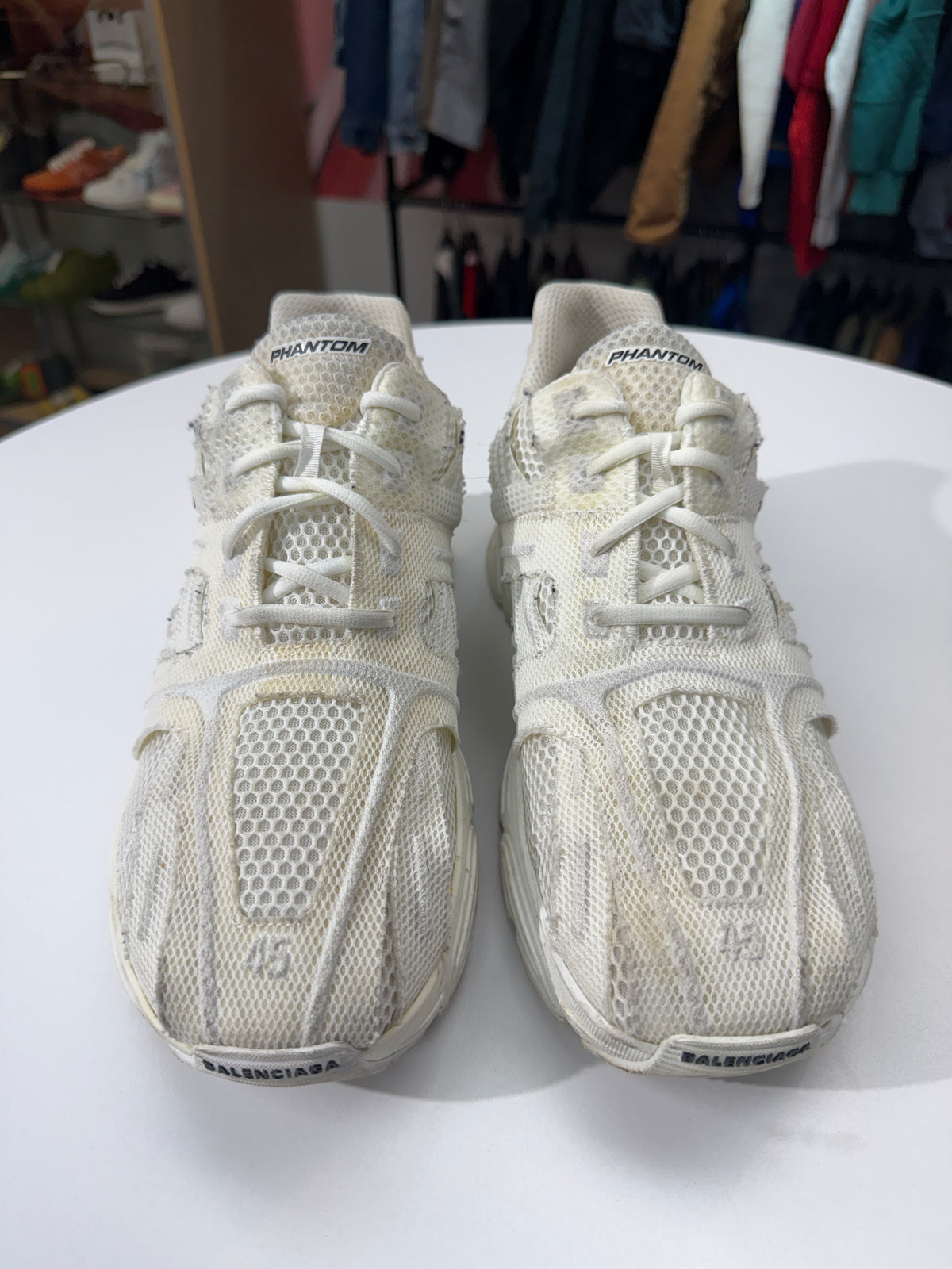 Preowned Balenciaga Phantom Mesh Sneaker