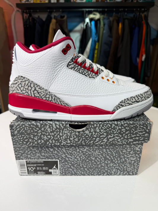 New Cardinal Red Jordan 3