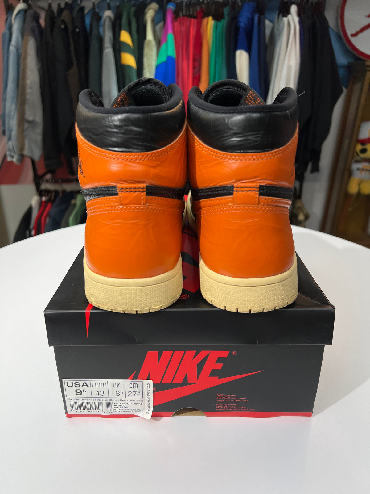 Preowned Jordan 1 Retro High OG Shattered Backboard 3.0