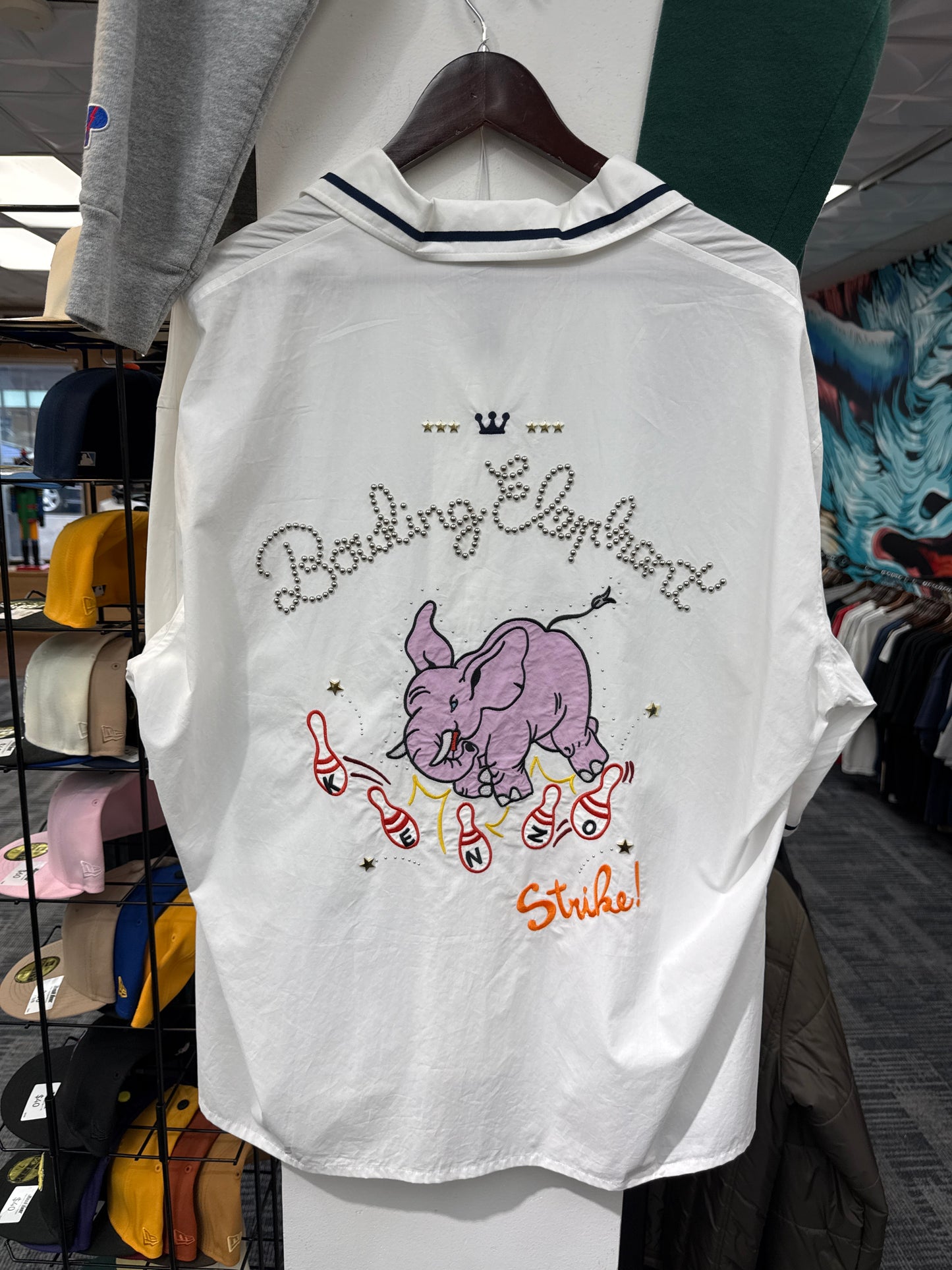 Kenzo Elephant Bowling Shirt