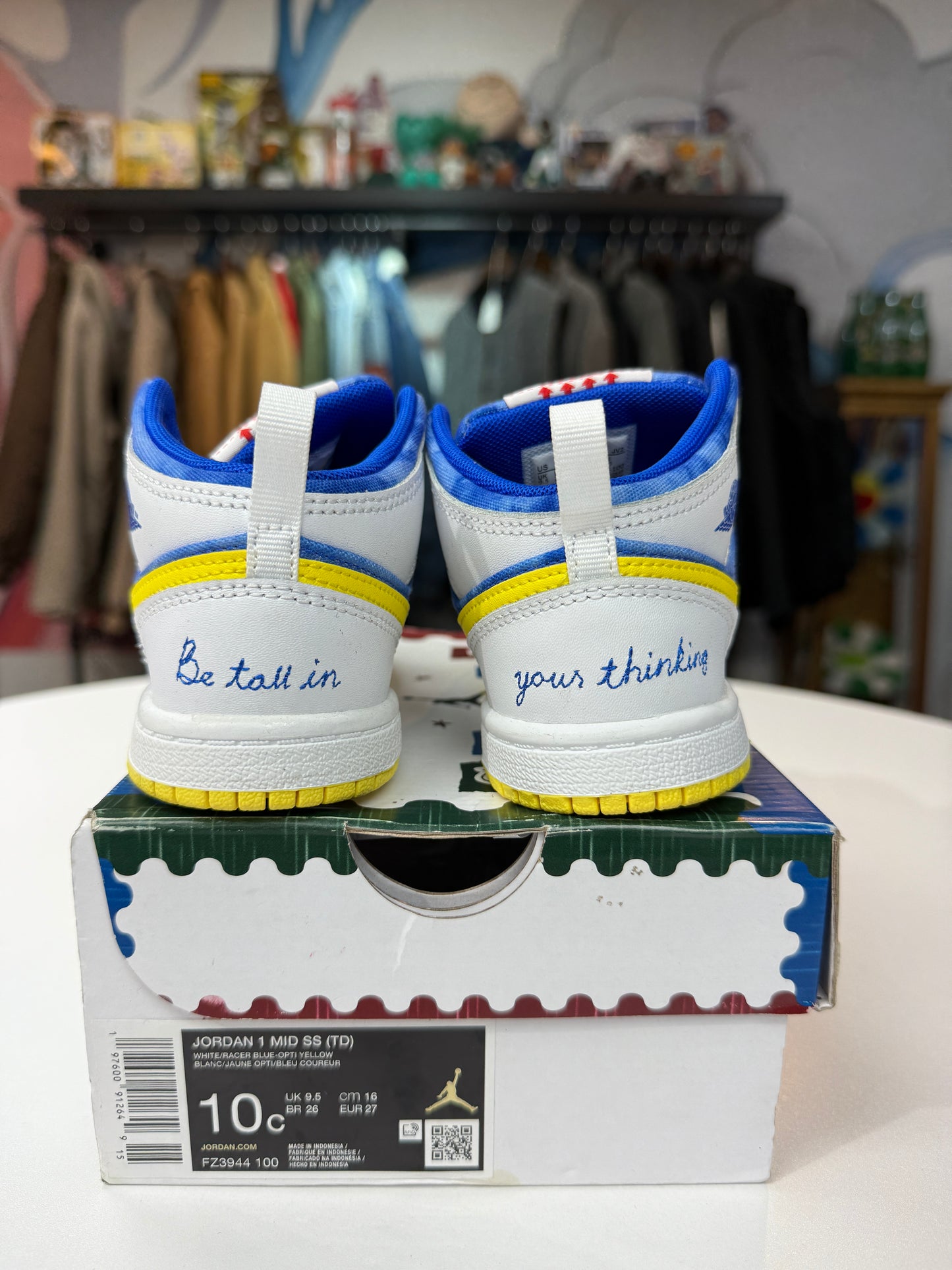 New Be Tall In Your Thinking Jordan 1 Mid