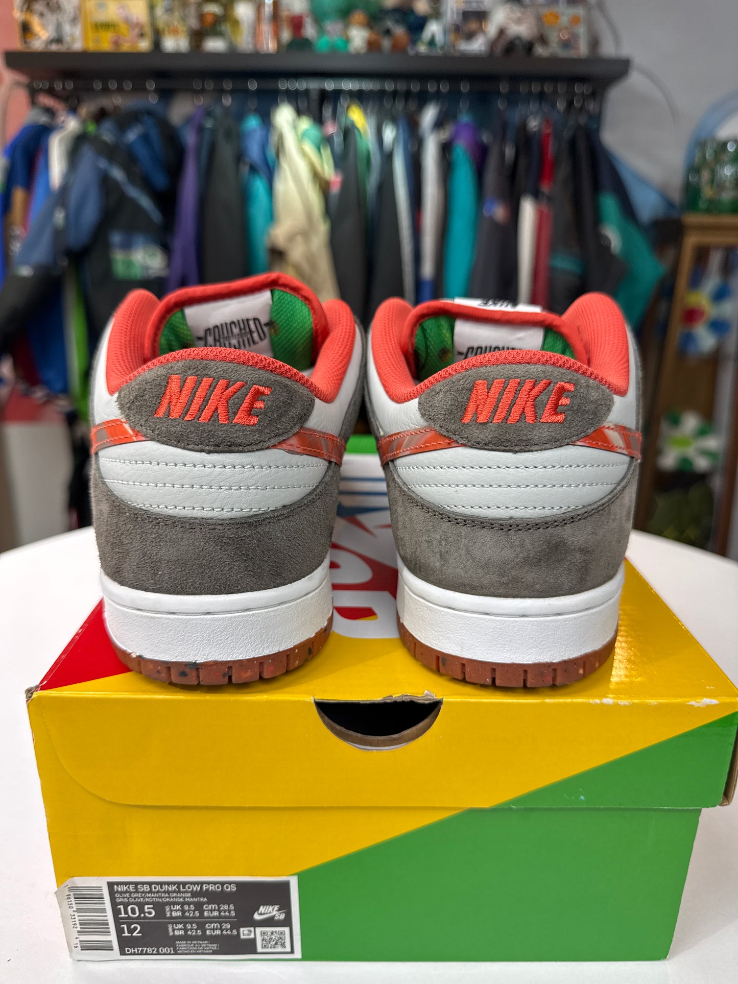 Preowned Nike SB Dunk Low Crushed D.C.