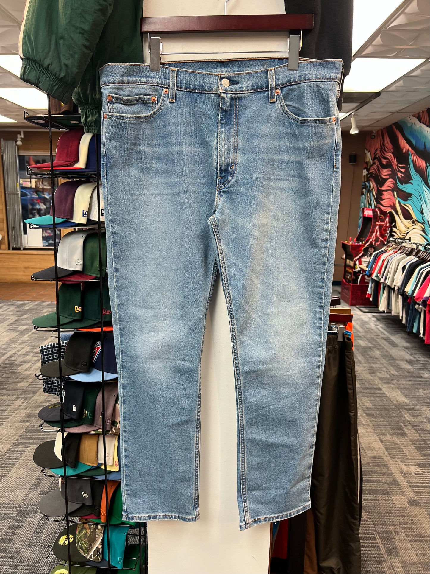 Levis 511 Light Wash Blue Denim