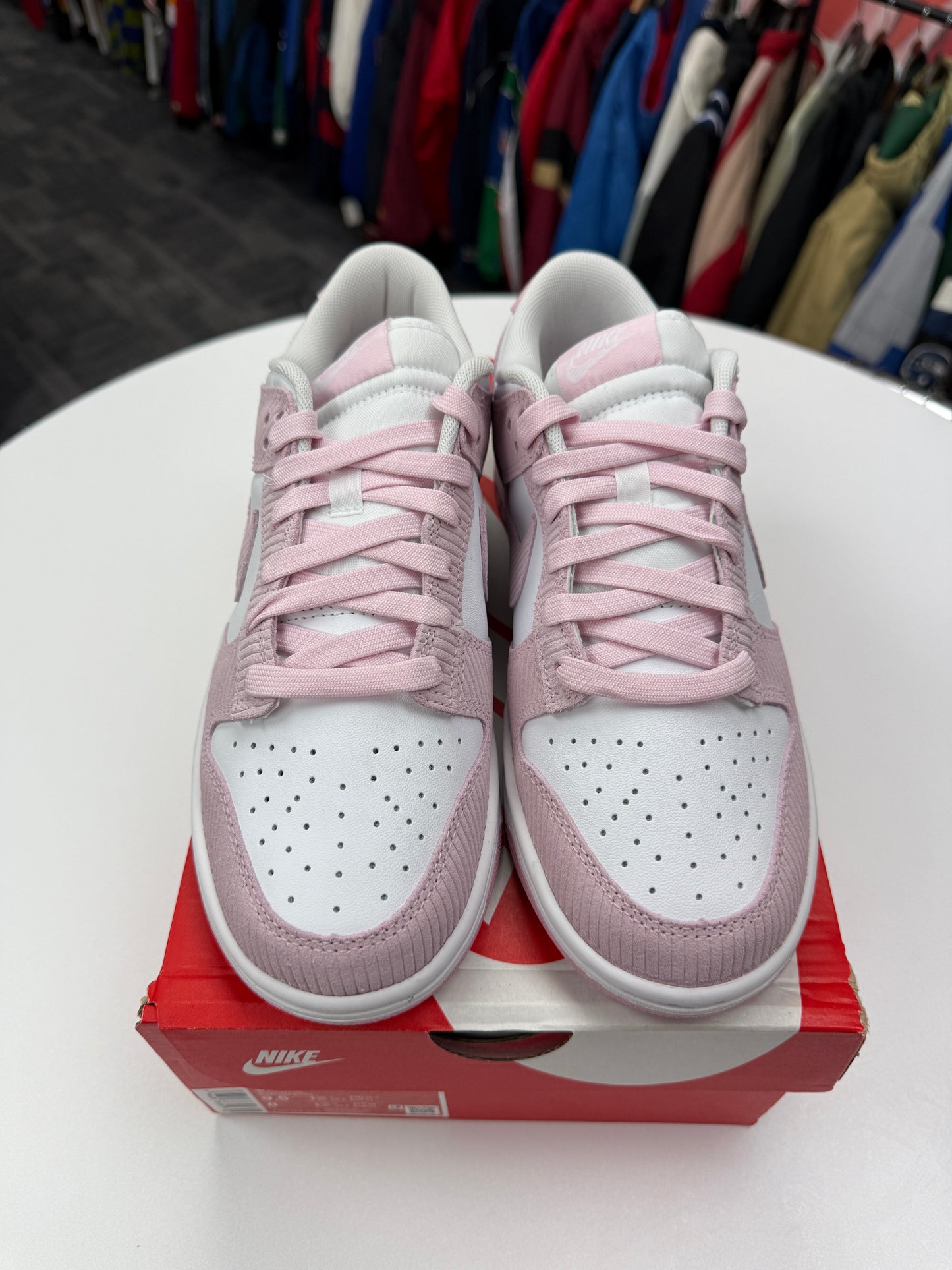 New Nike Dunk Low Pink Corduroy