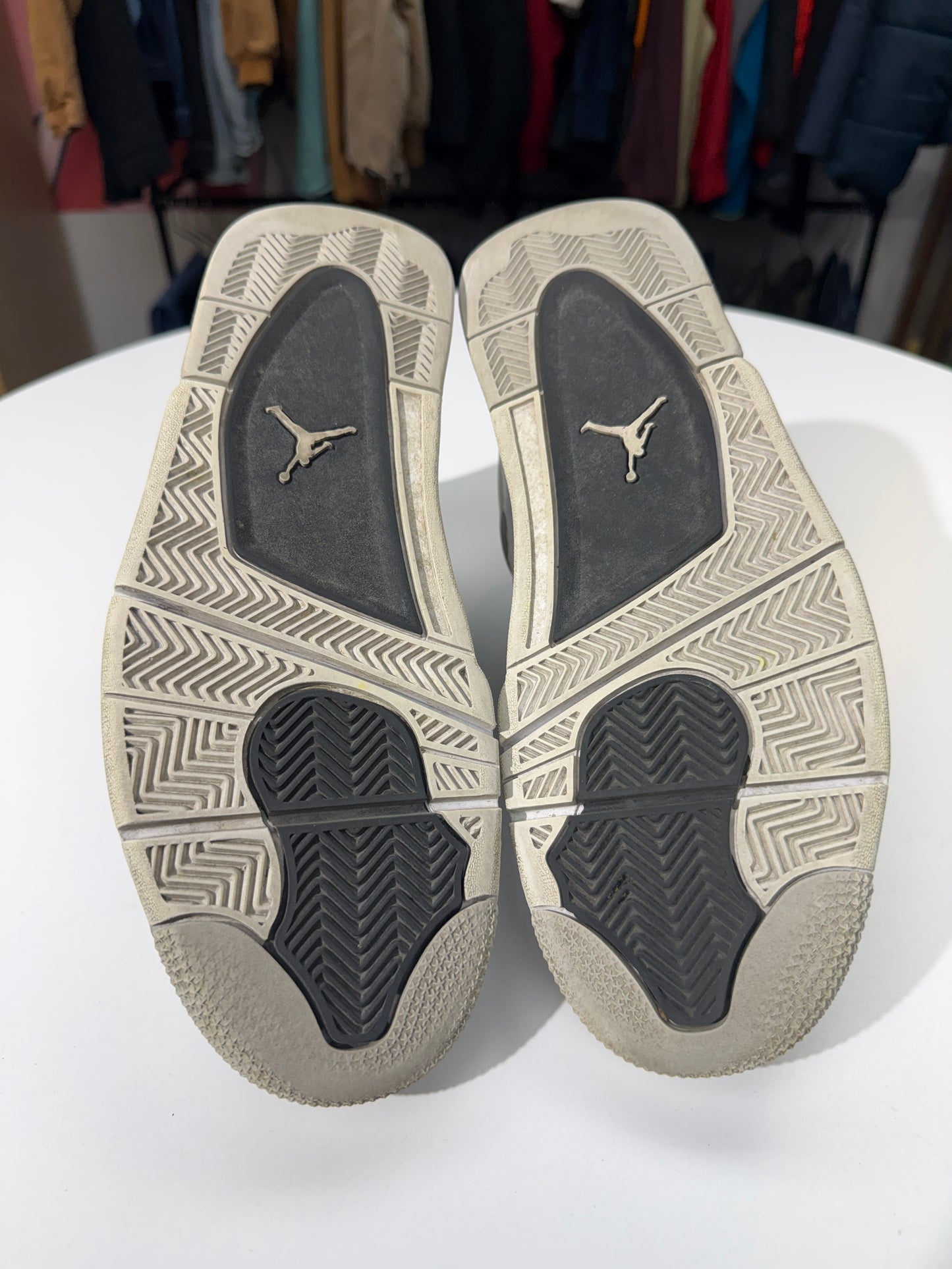 Preowned Military Black Jordan 4