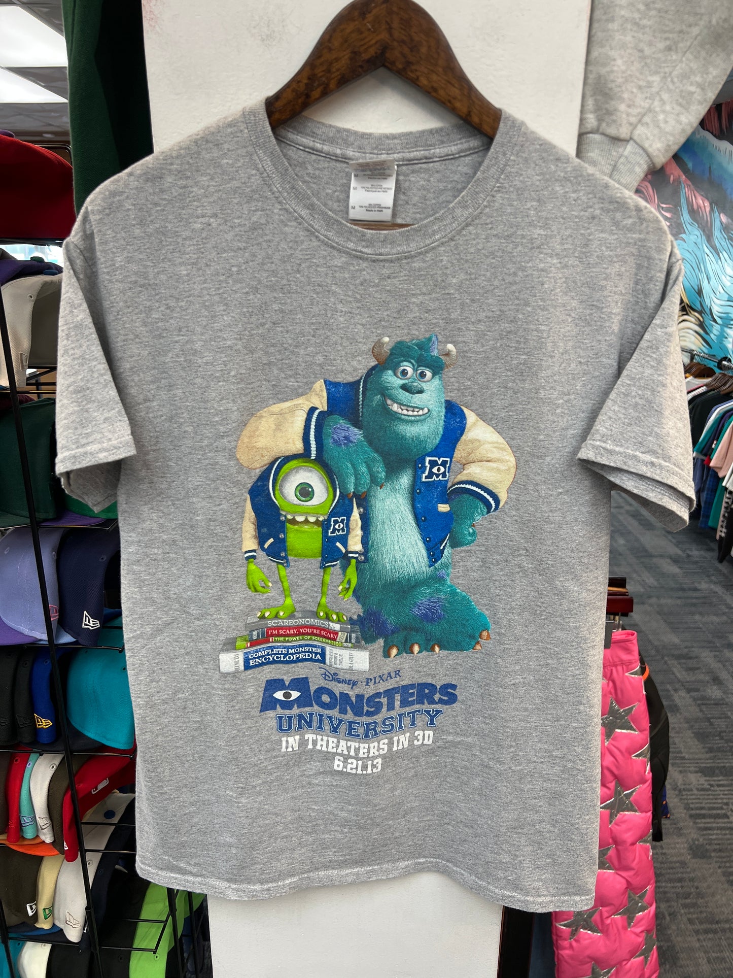 Vintage Disney Monster University 2013 Subway Tee