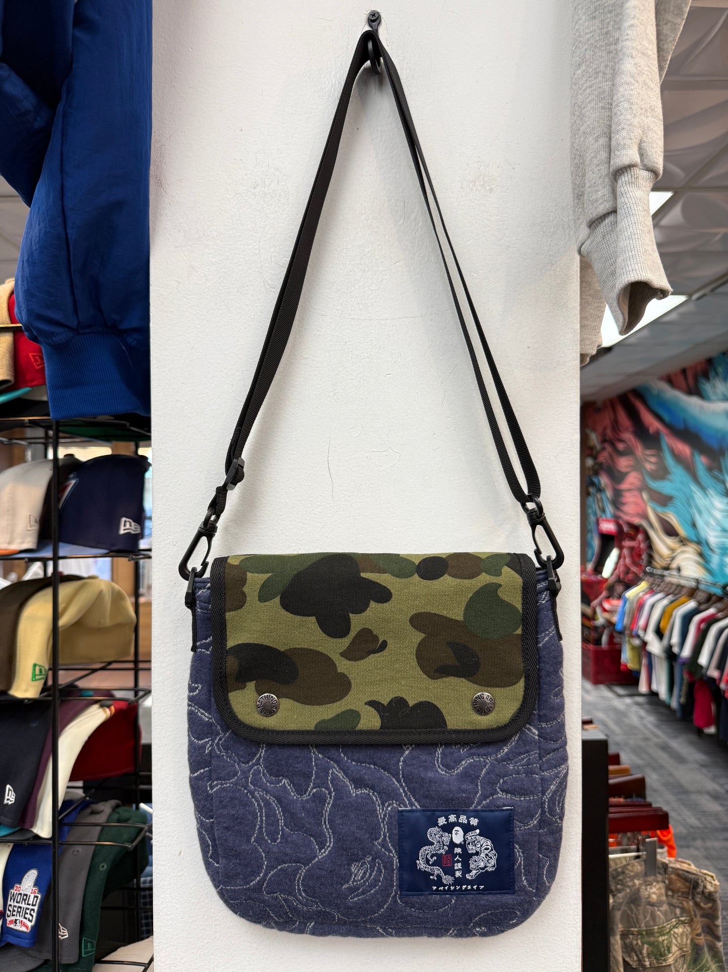 Bape ABC Camo Shoulder Bag