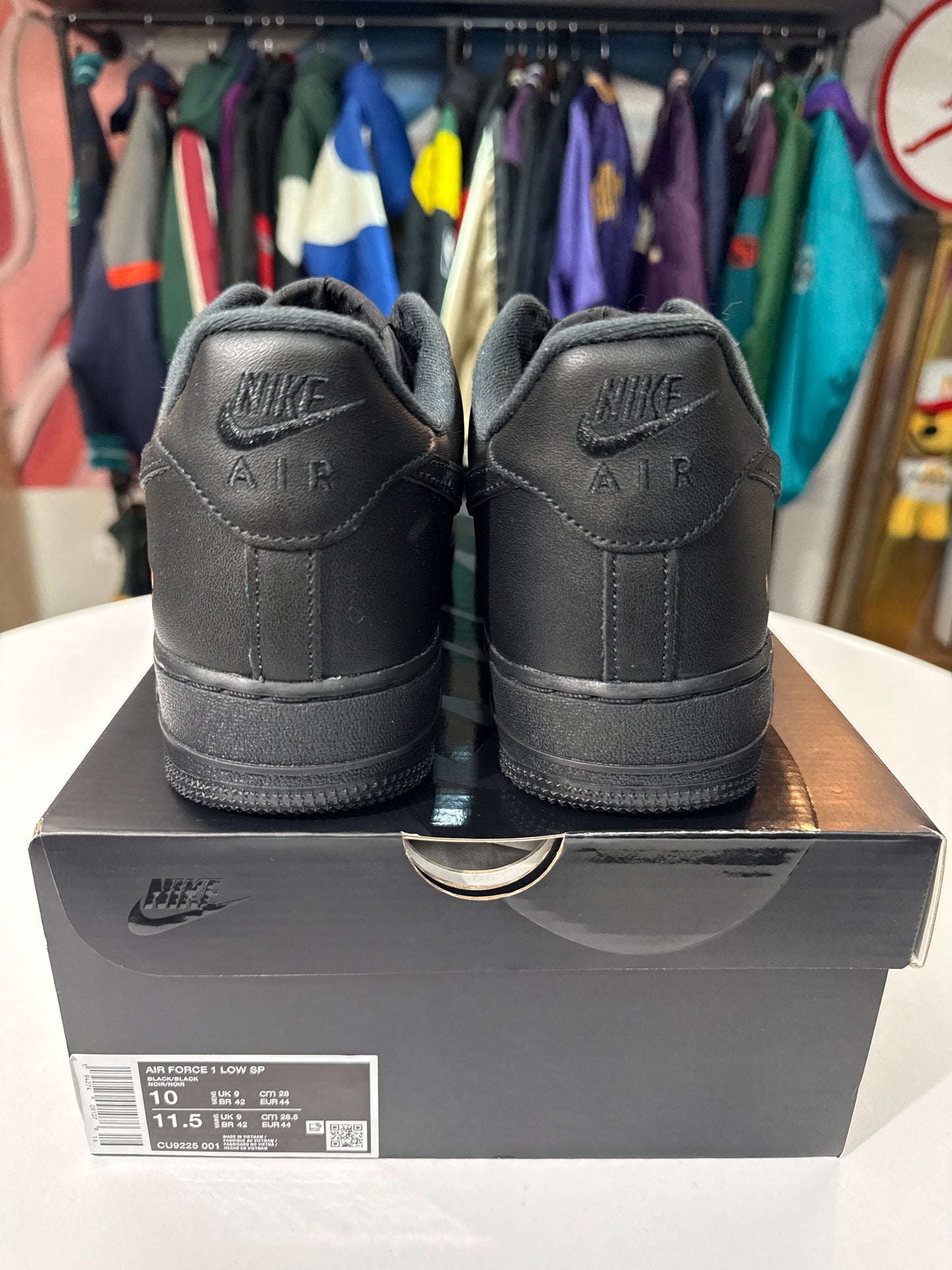 New Supreme x Nike AF1 Black