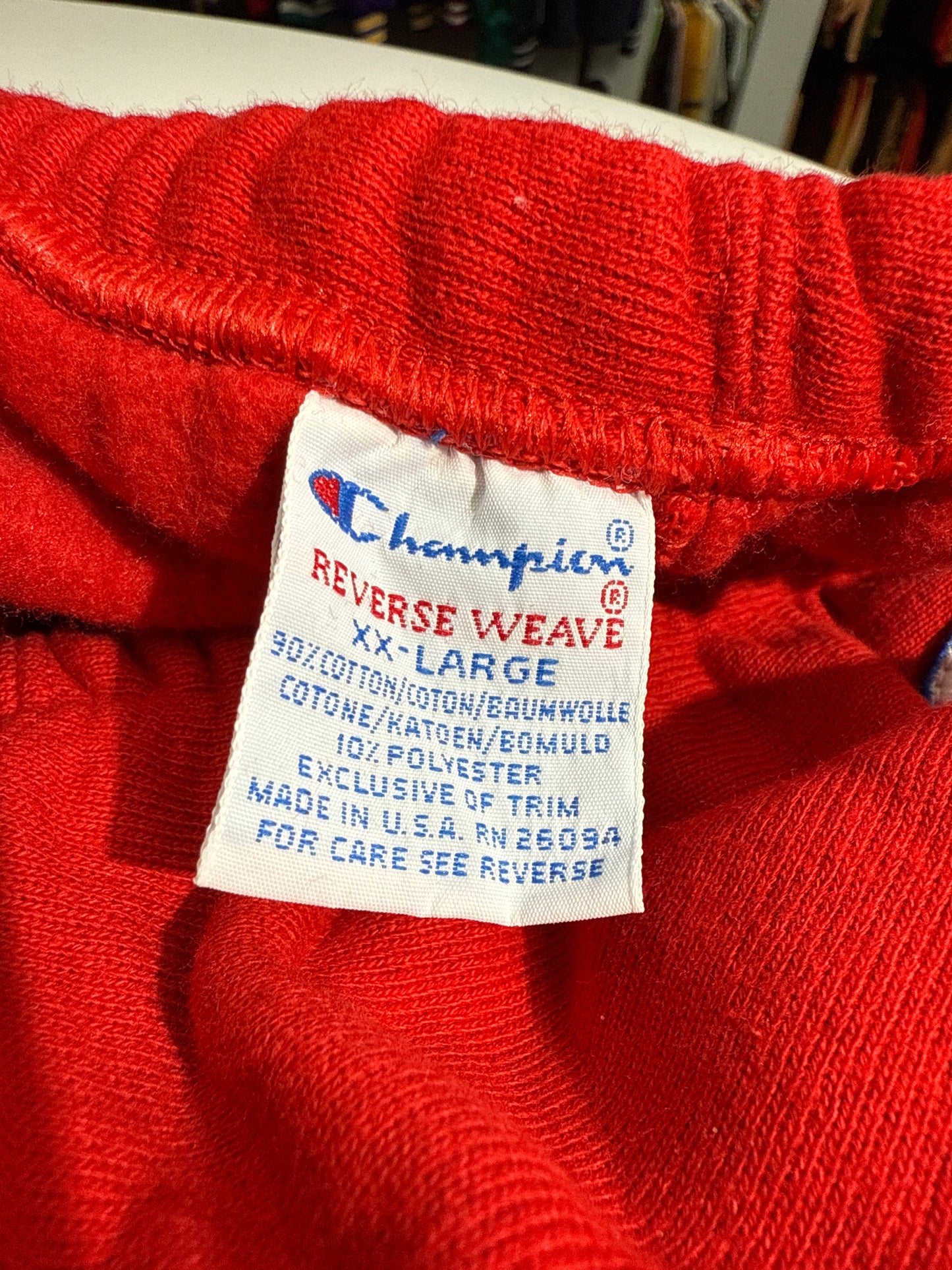 Vintage Champion 76ers Game Issued Warm Up Sweatpants