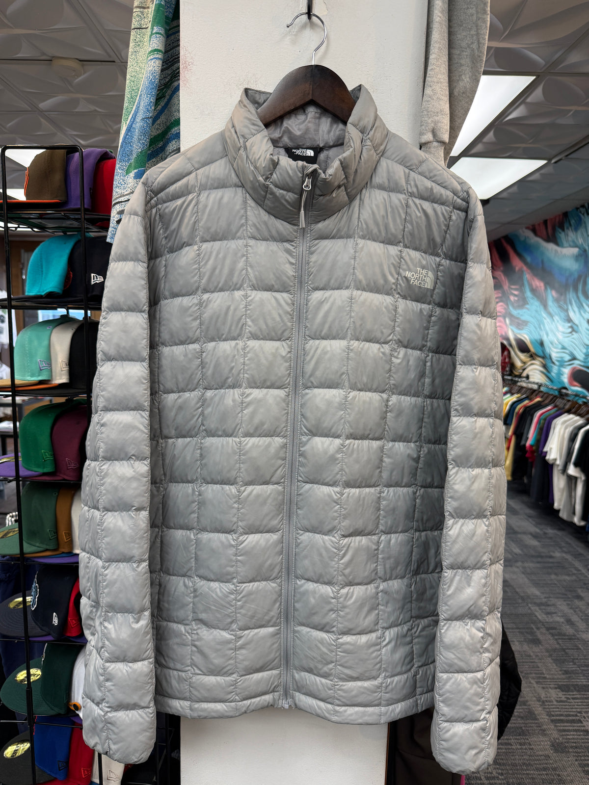 The North Face Grey ThermoBall Eco Jacket