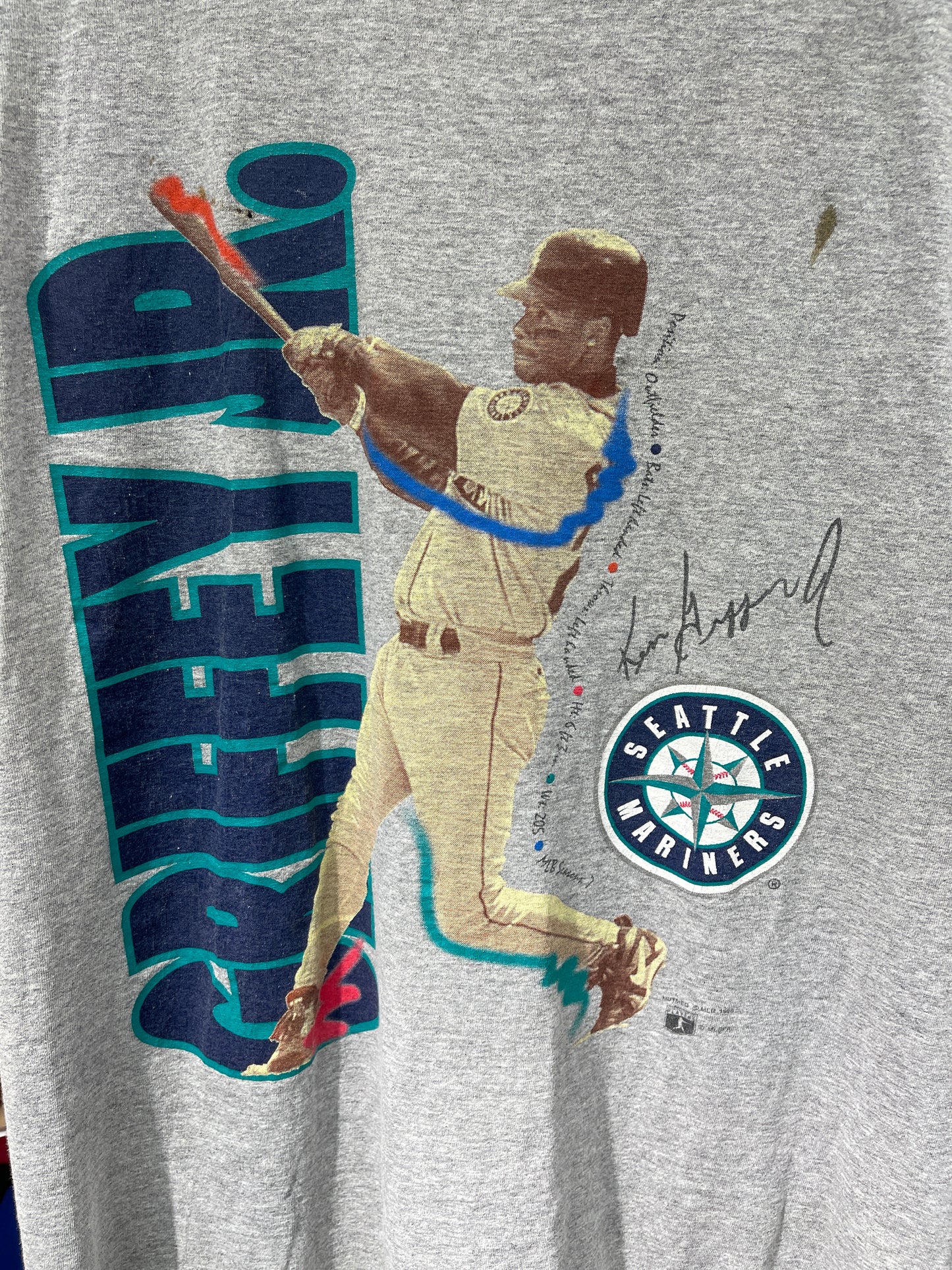 1996 Vintage Mariners Ken Griffey JR tee