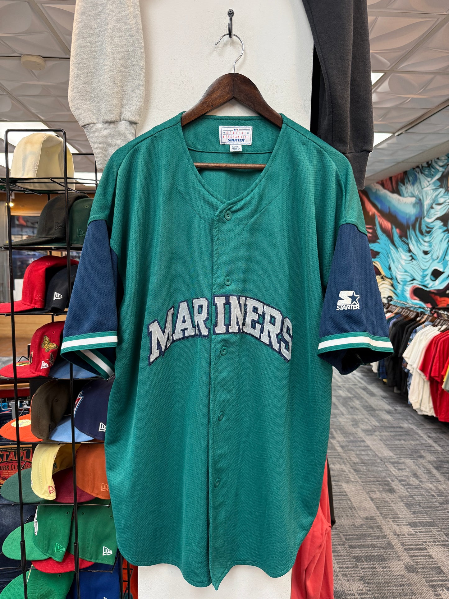 Vintage Starter Mariners Jersey