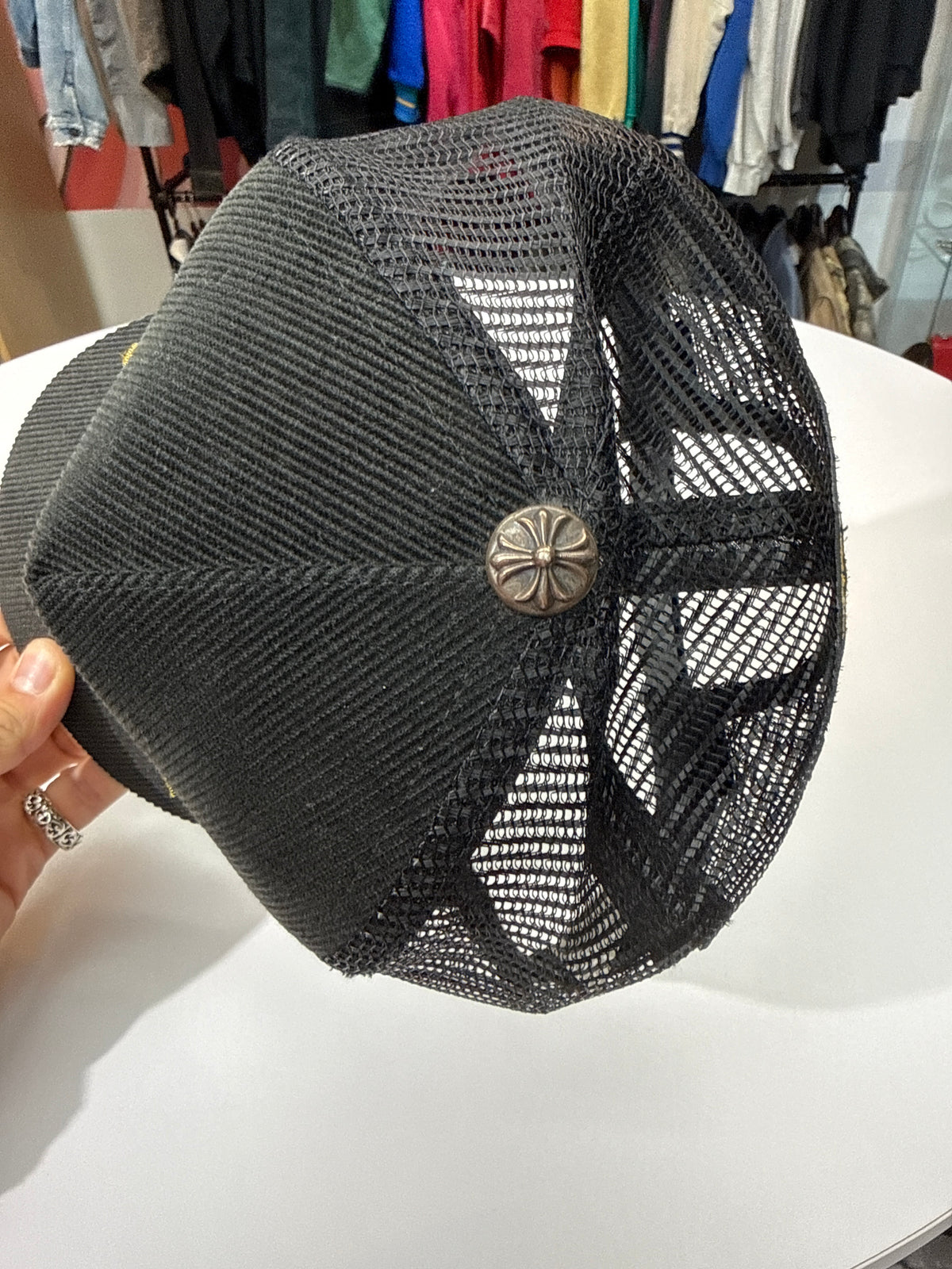 Chrome Hearts Hollywood Corduroy Trucker Hat