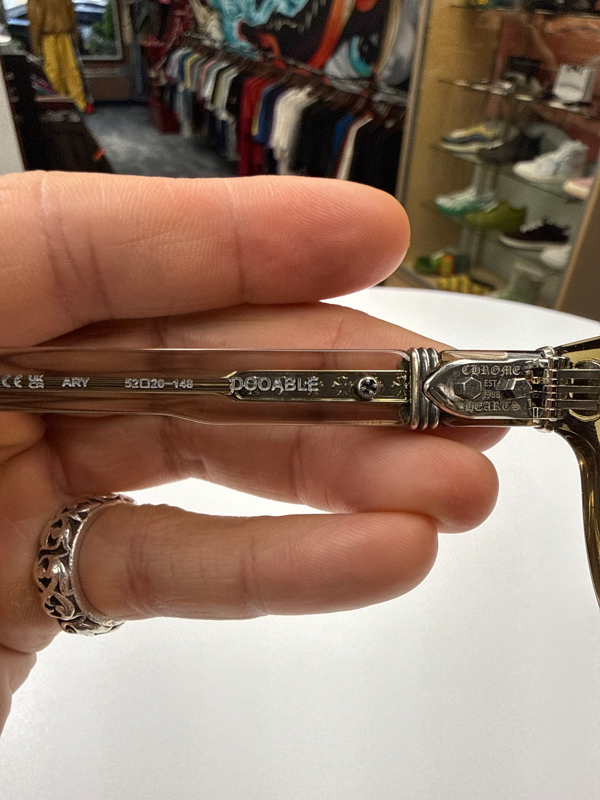 Chrome Hearts Dooable Glasses