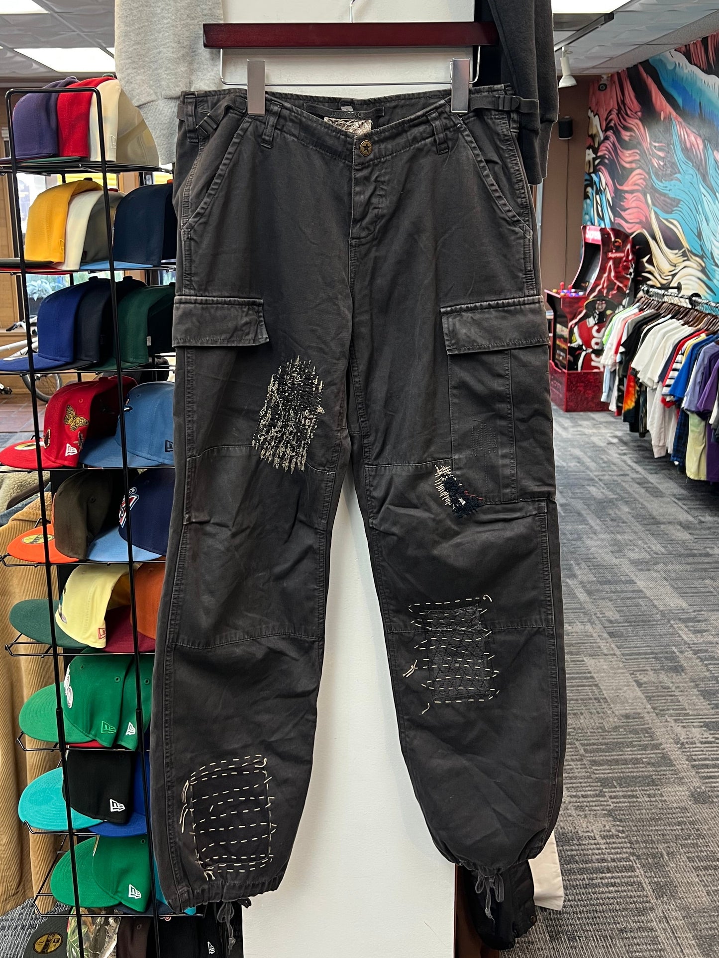 Da Nang Baggy Distressed Patched Cargo Pants