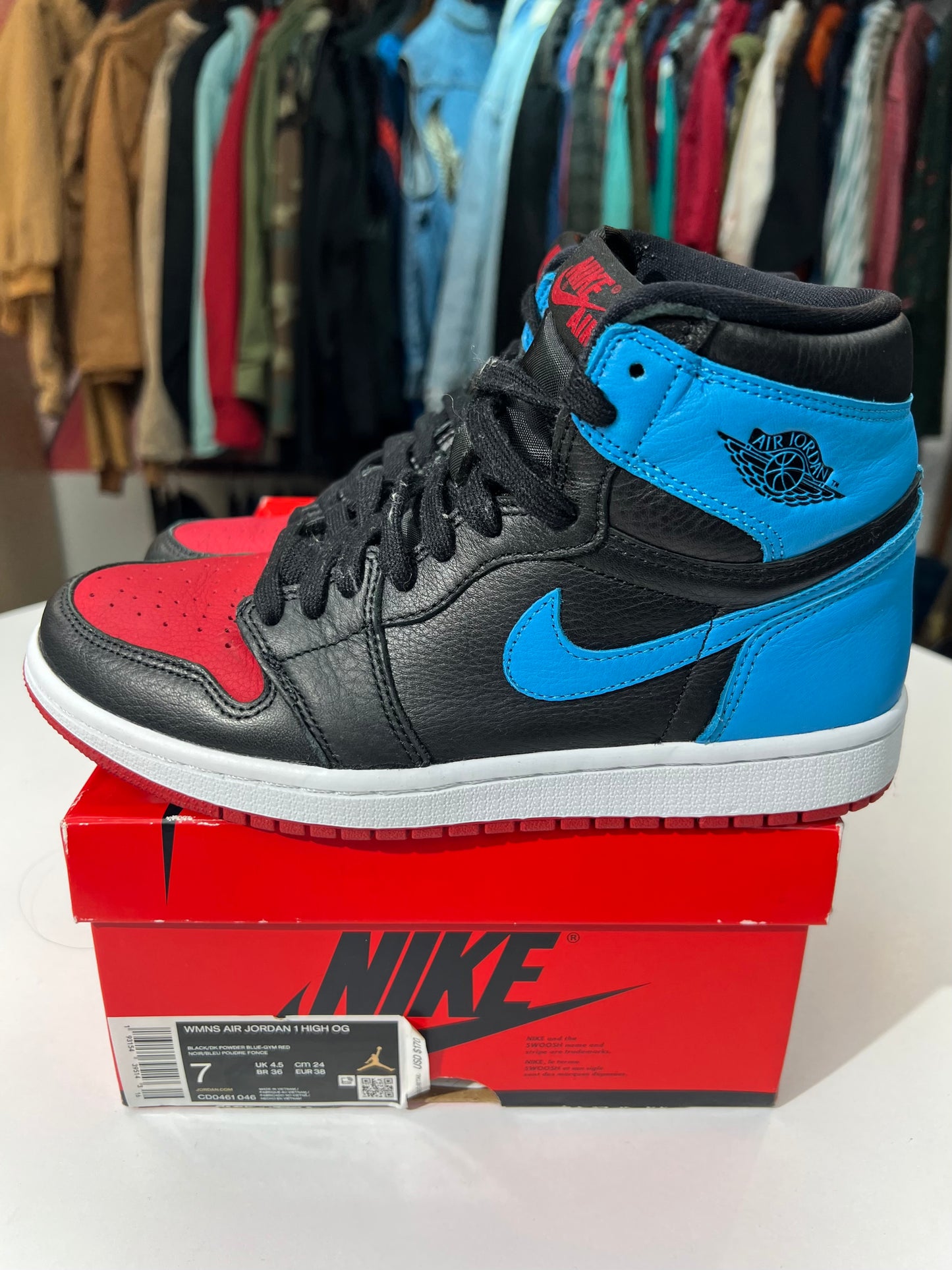 Preowned Jordan 1 ‘NC to Chicago’