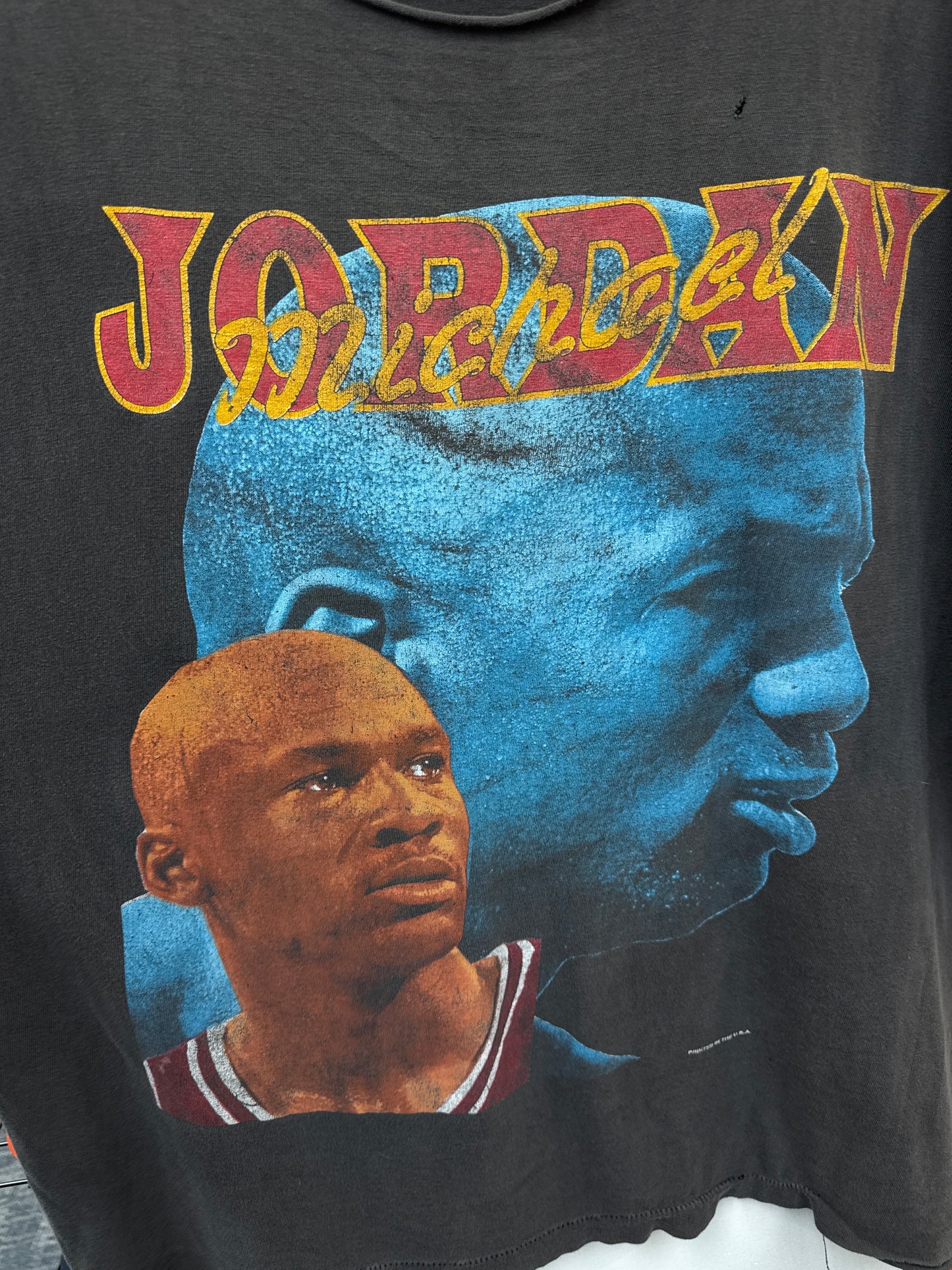 Vintage Jordan Cut-Off Rap Tee