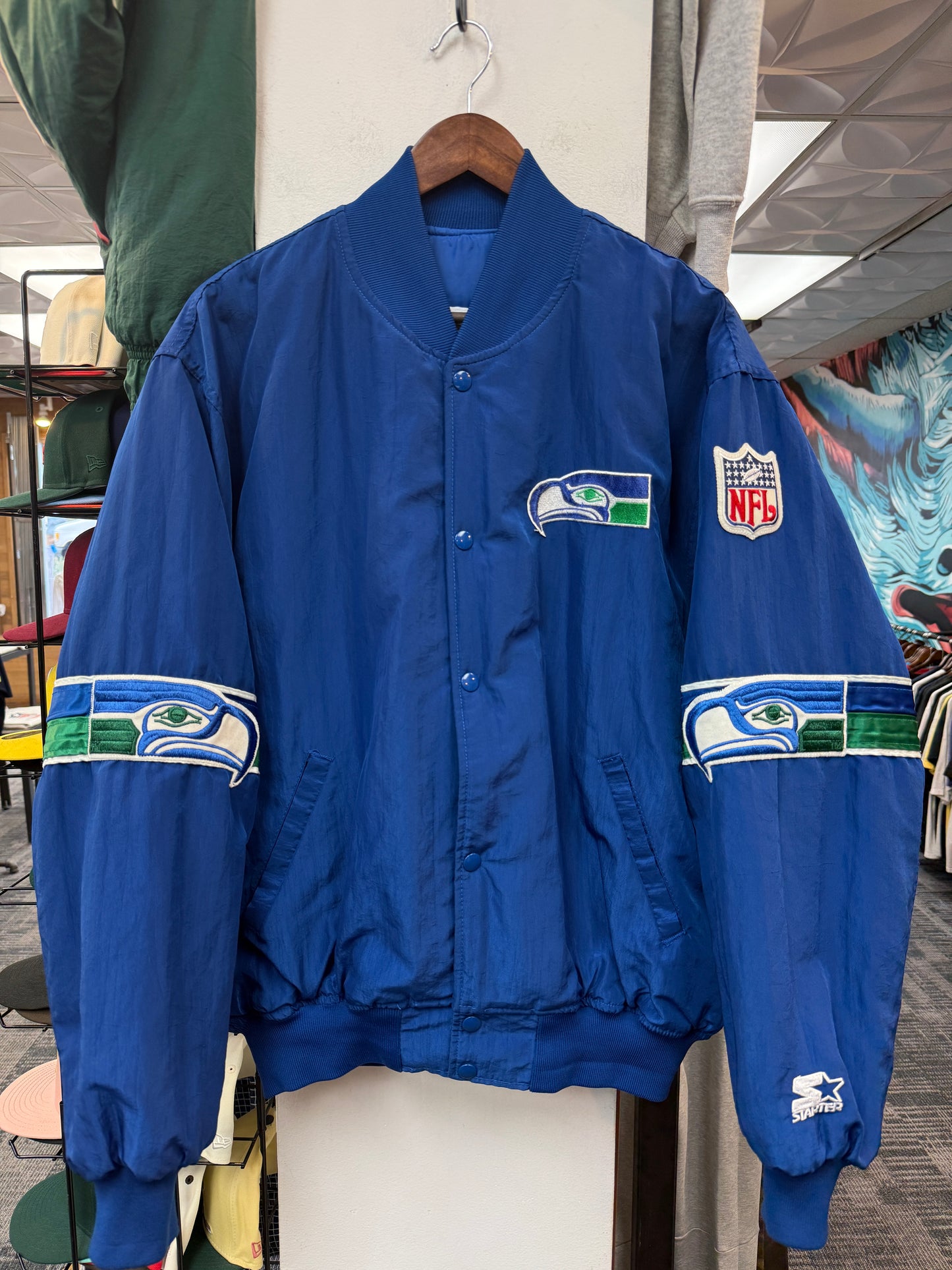 Vintage Seahawks Varsity Jacket