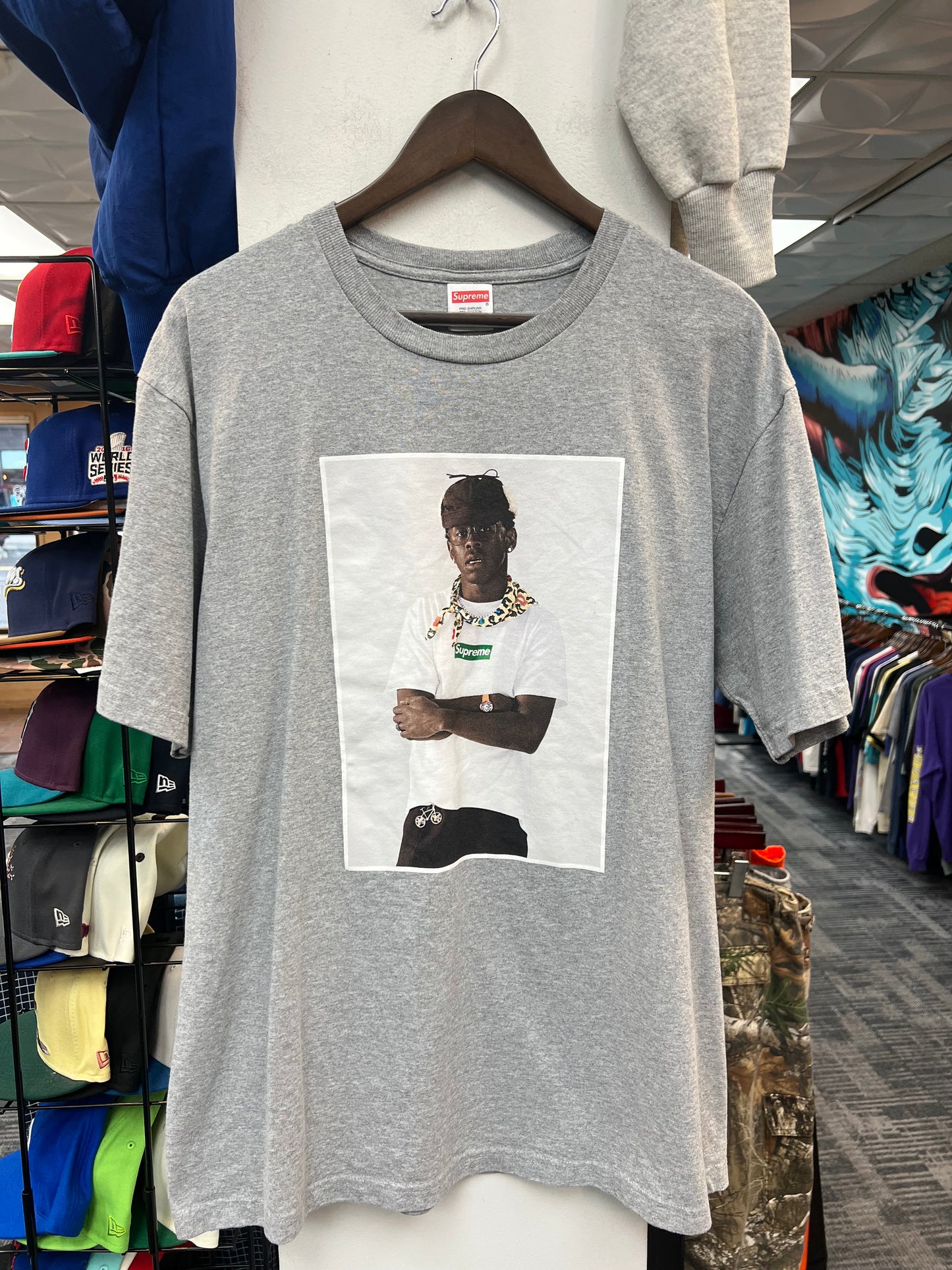 New Supreme Tyler the Creator Grey Tee