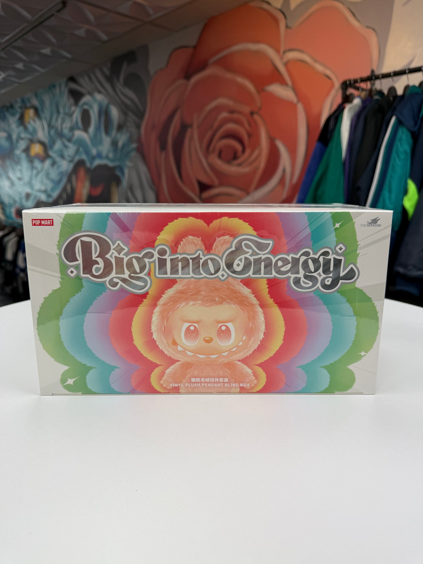 Popmart Labubu The Monsters Big Into Energy Vinyl Plush Pendant Blind Box