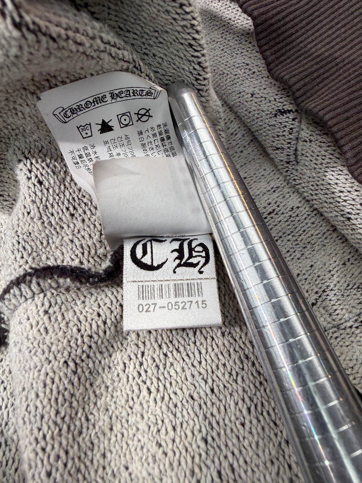 Chrome Hearts Y Not Vine Dagger Zip Hoodie