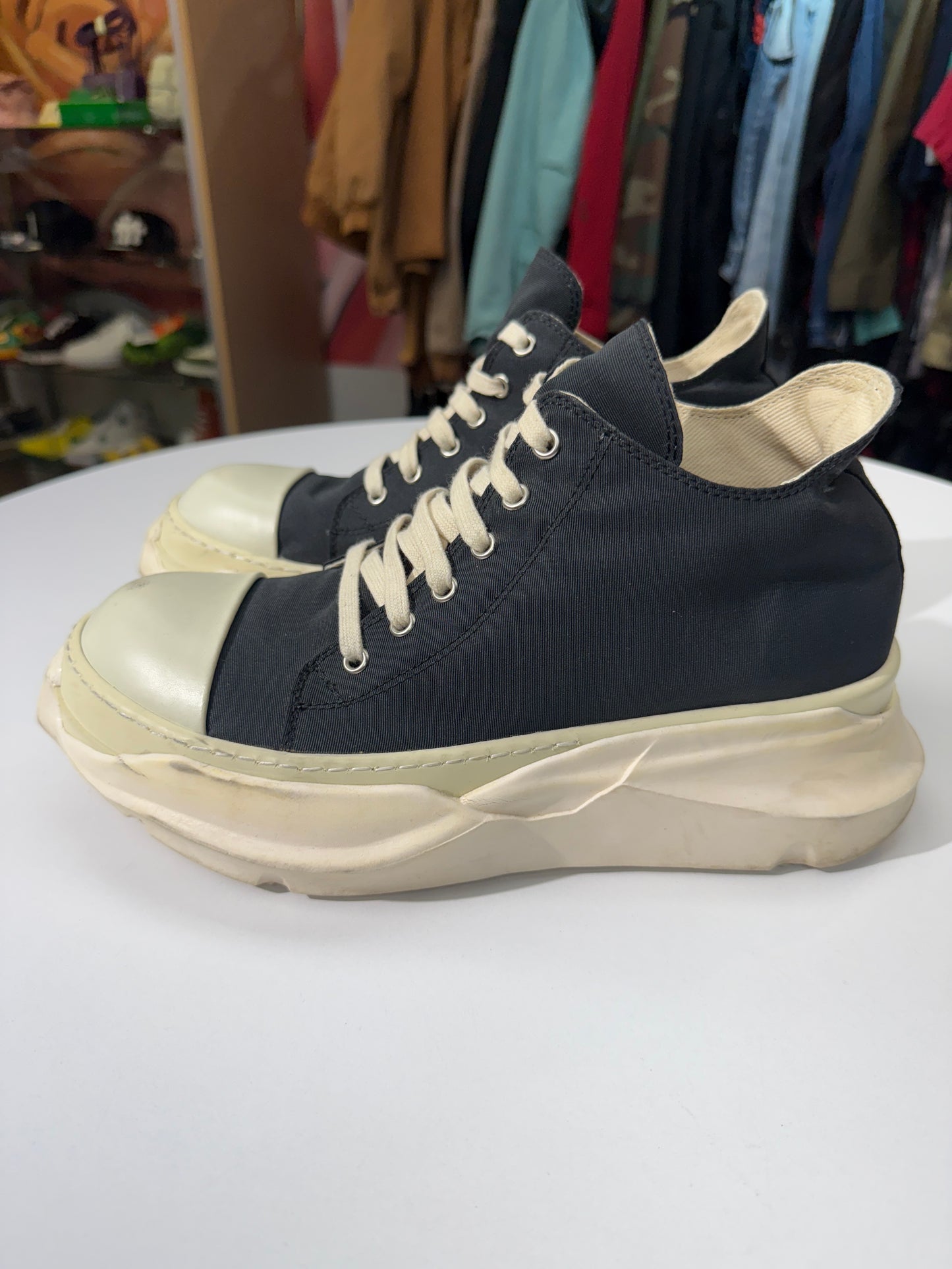 Preowned Rick Owens DRKSHDW Abstract Low