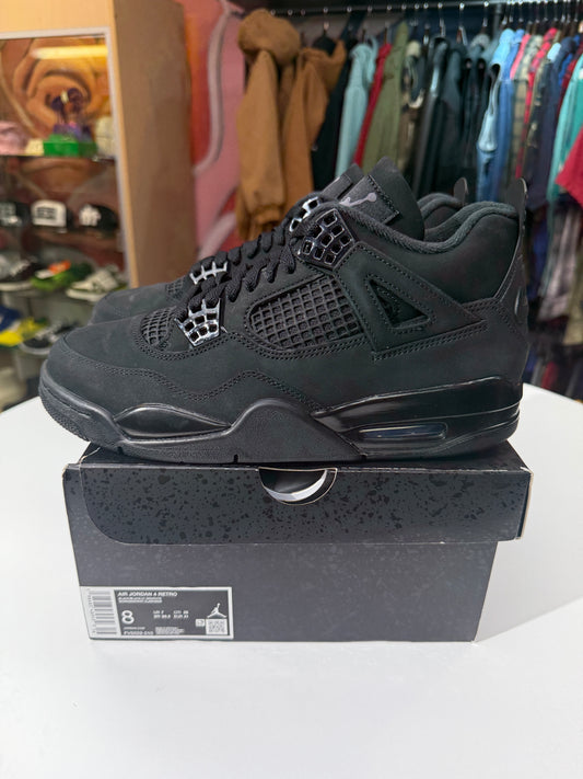 New Black Cat Jordan 4 (2025)
