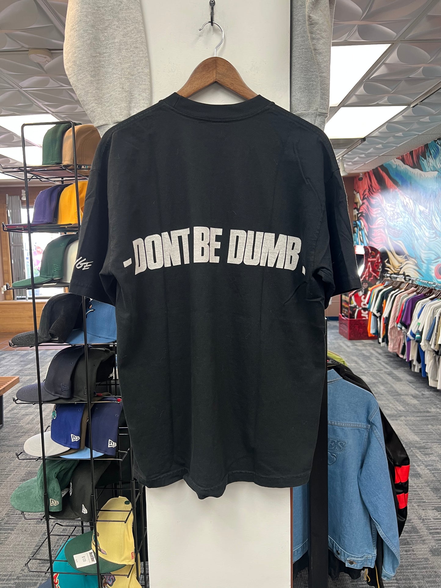 AWGE Don’t Be Dumb Rhinestone Tee