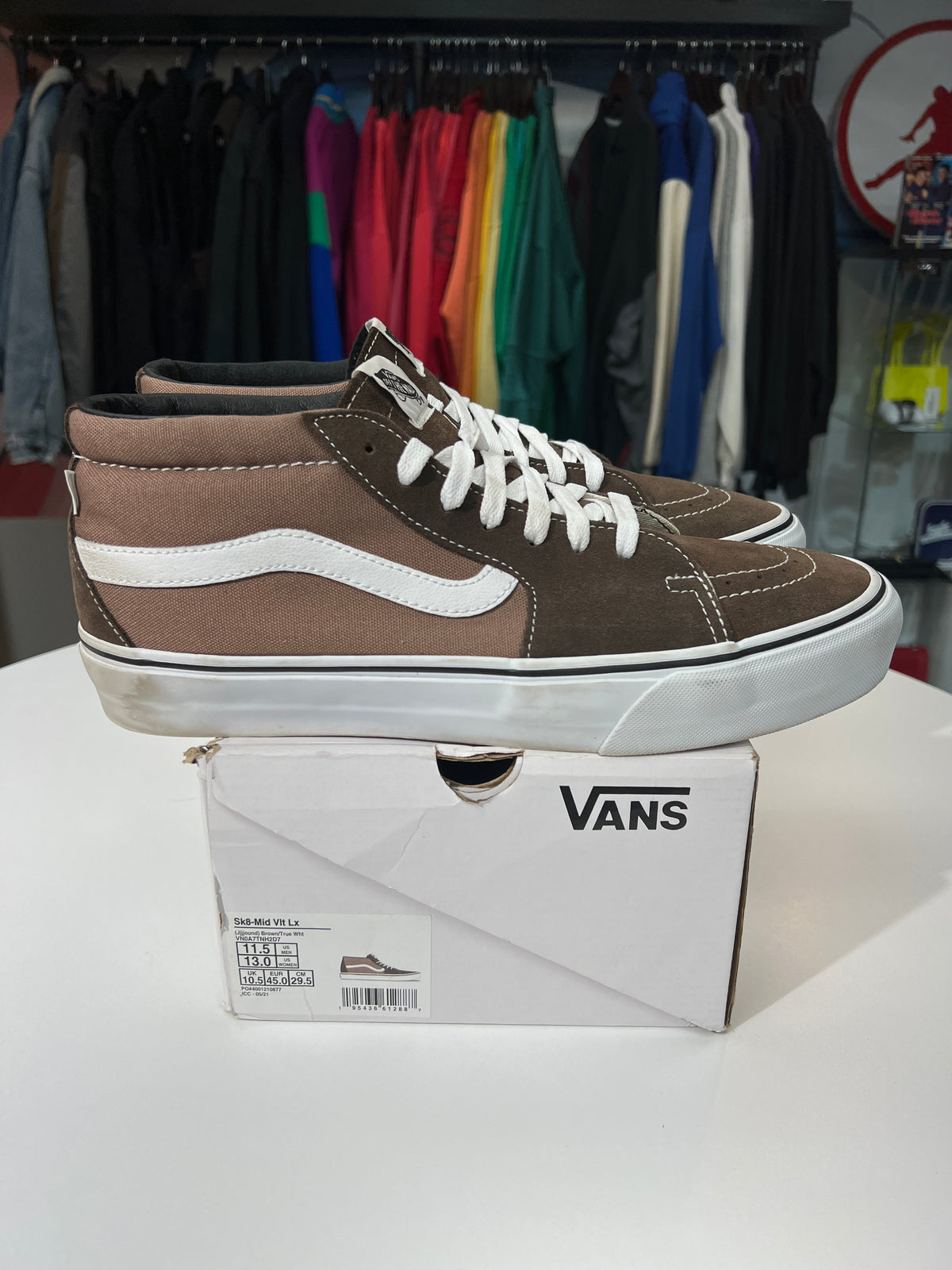 Preowned Vans x JJJJound Sk8-Mid Vault LX