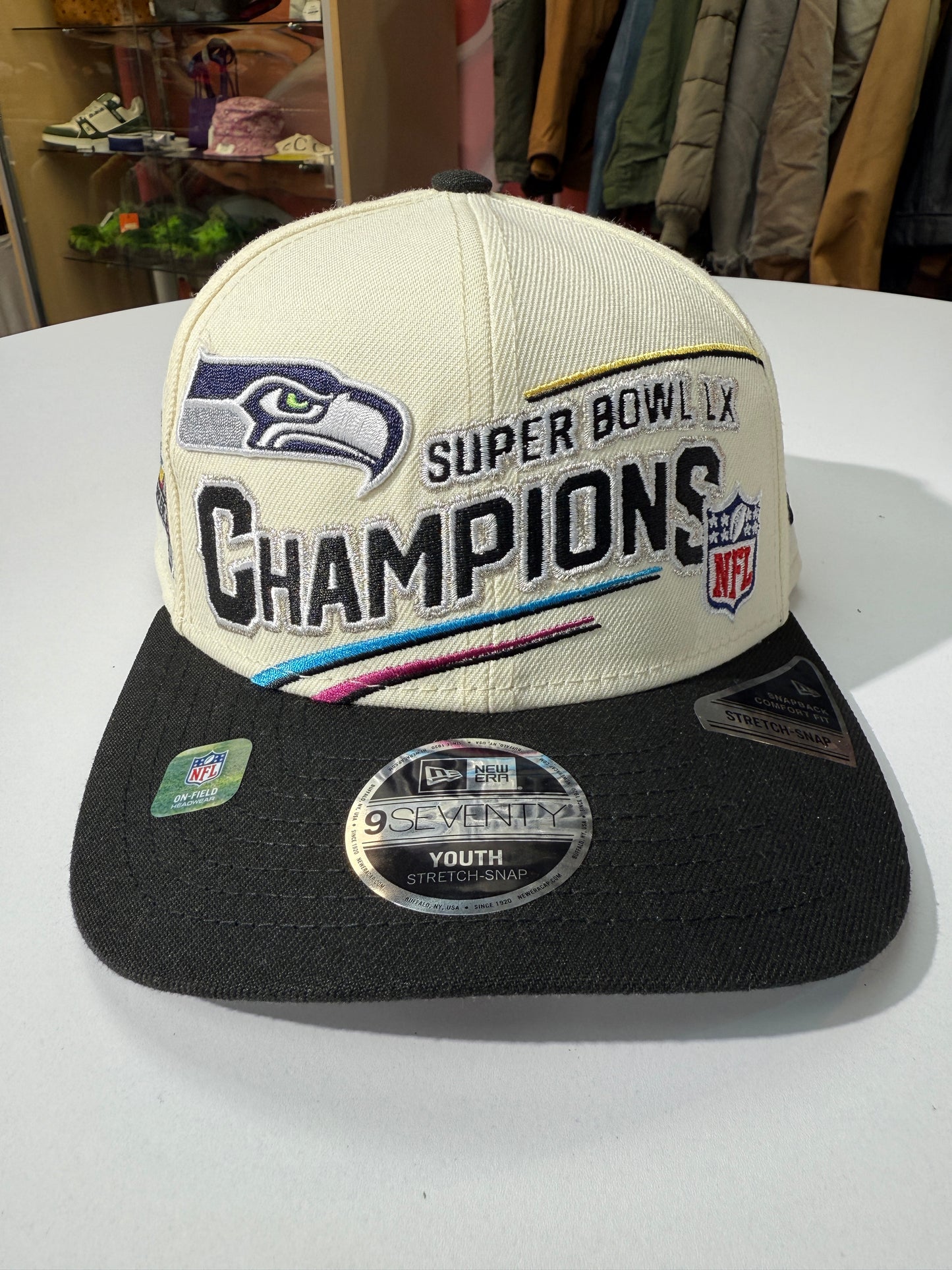 New Seahawks Super Bowl LX Youth Snap