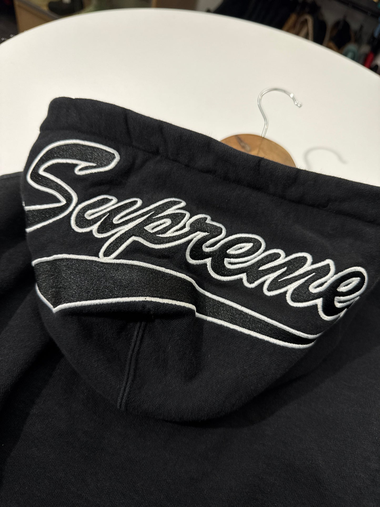 Supreme Thermal Zip Up Hoodie