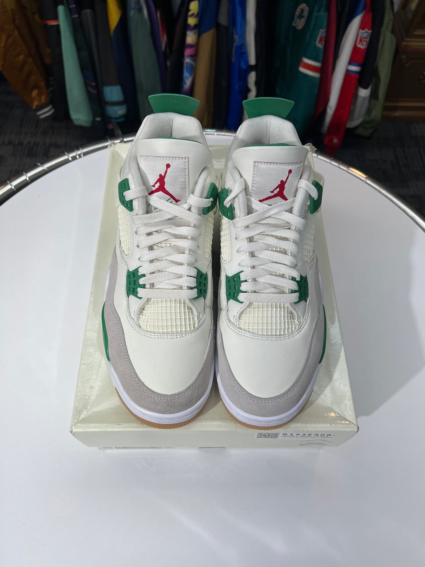 VNDS Jordan 4 Retro SB Pine Green