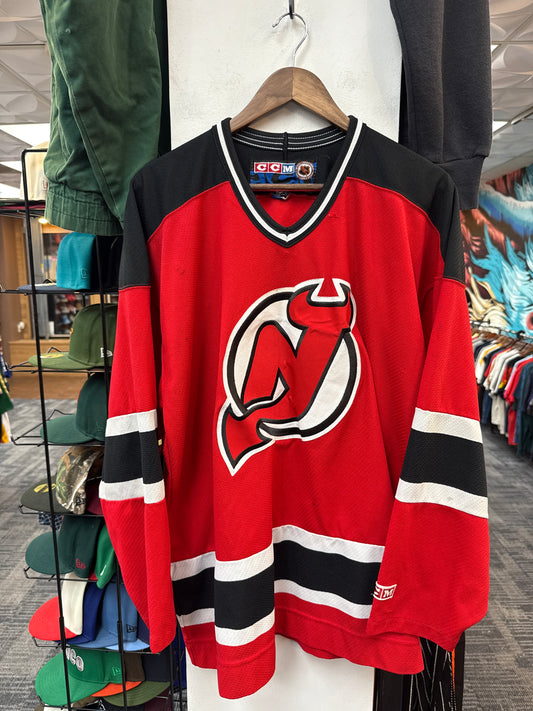 Vintage New Jersey Devils Hockey Jersey